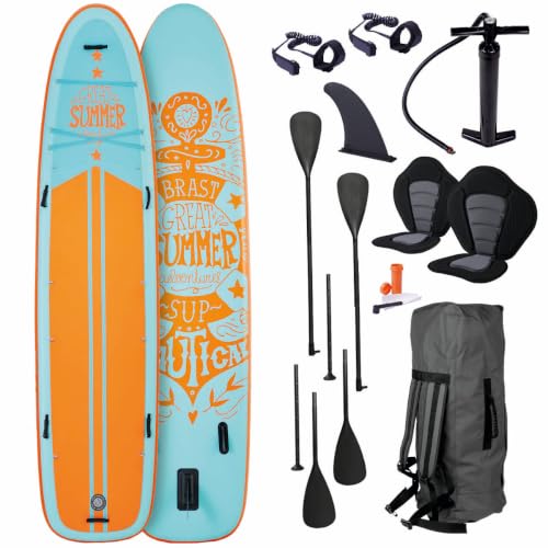 brast-family-sup-board-xxl-370-cm-250-kg-mit-kajak-sitz image 8