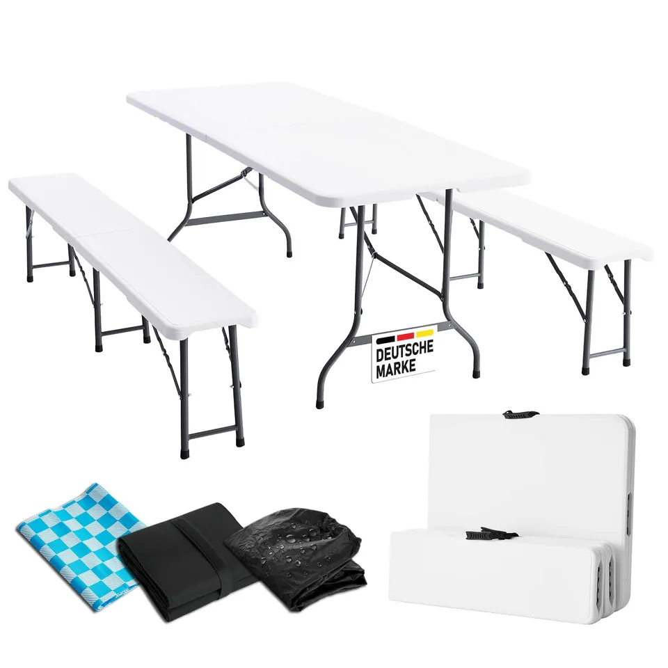 brast-josef-bierzeltgarnitur-klappbar-wei-3-tlg-set-180-cm image 1