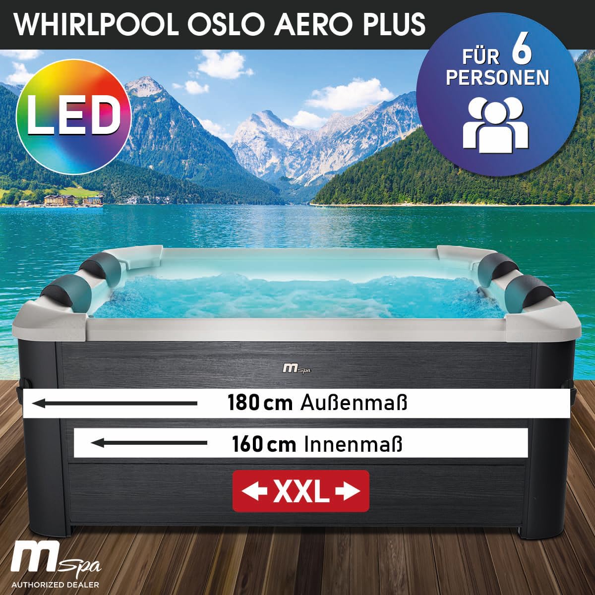 brast-oslo-whirlpool-eckig-6-personen-mit-heizung image 2