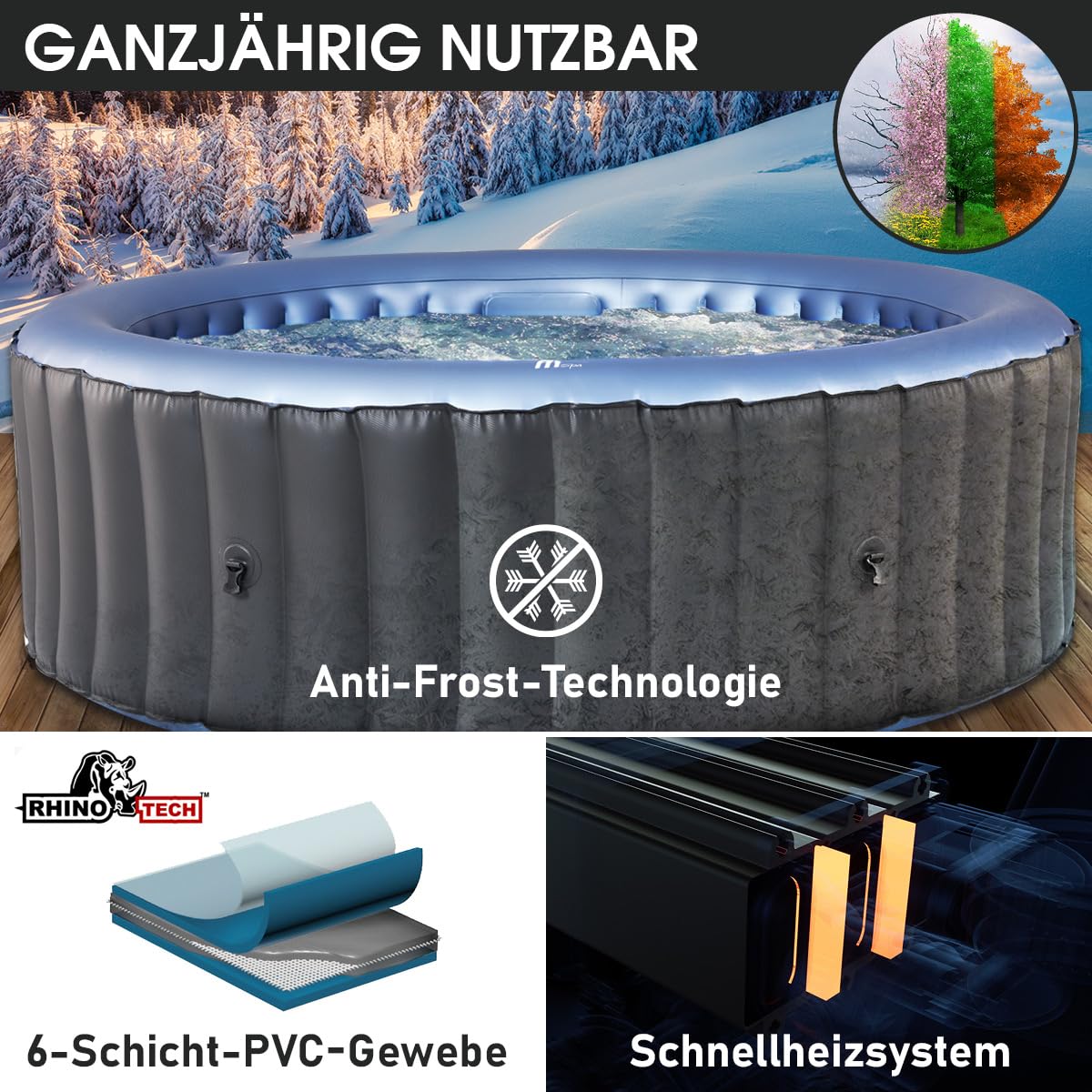 brast-bergen-6-whirlpool-aufblasbar-6-personen-204cm-138-d-sen image 6
