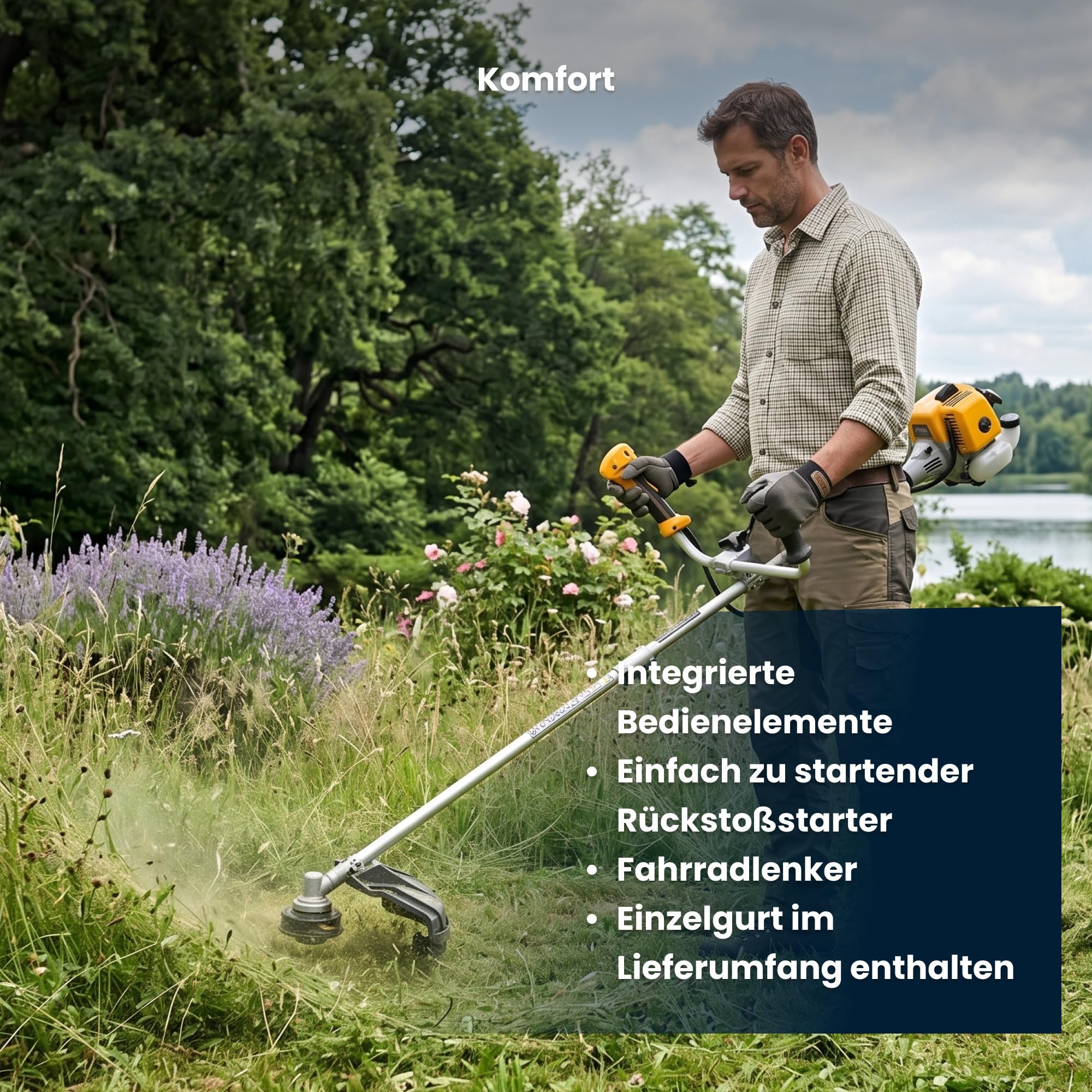 stiga-bc-330-ab-benzin-motorsense-43-cm-mit-tragegurt image 5