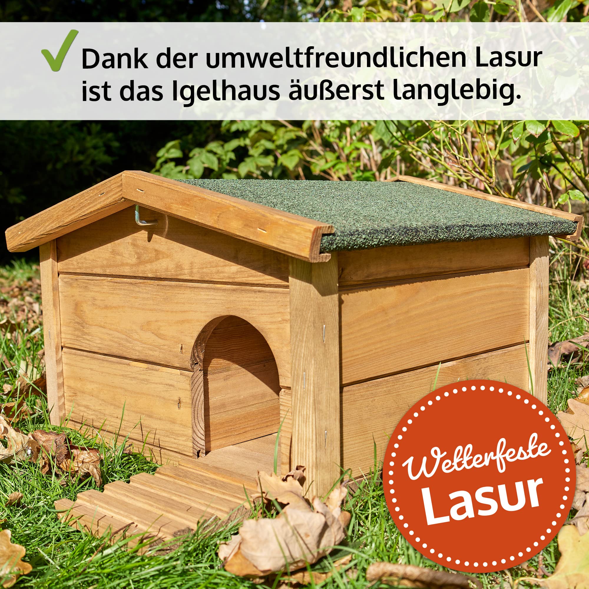 zooprinz-ruby-igelhaus-holz-mit-boden-und-bitumendach image 5
