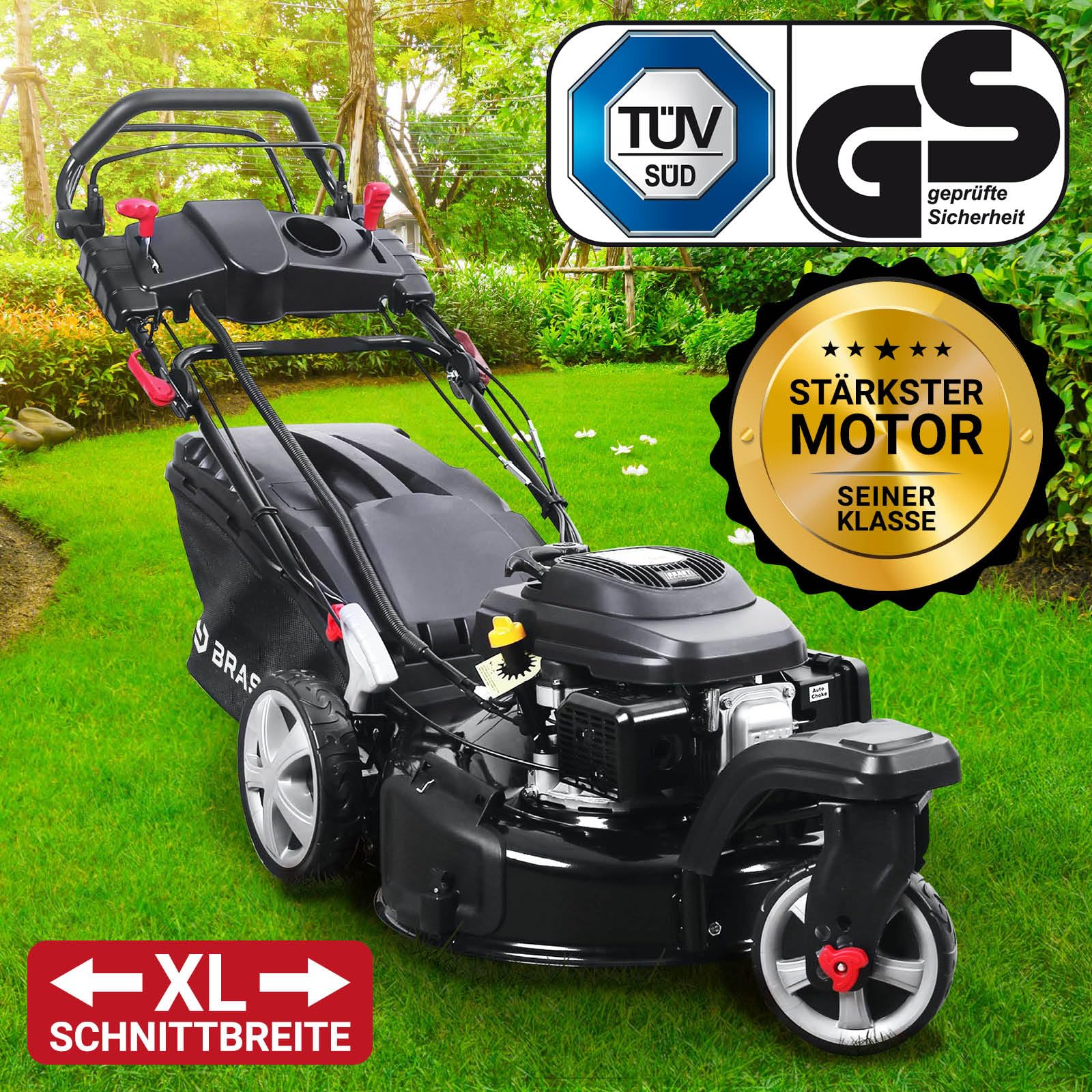 brast-trike-benzin-rasenm-her-53-cm-mit-elektrostart image 2