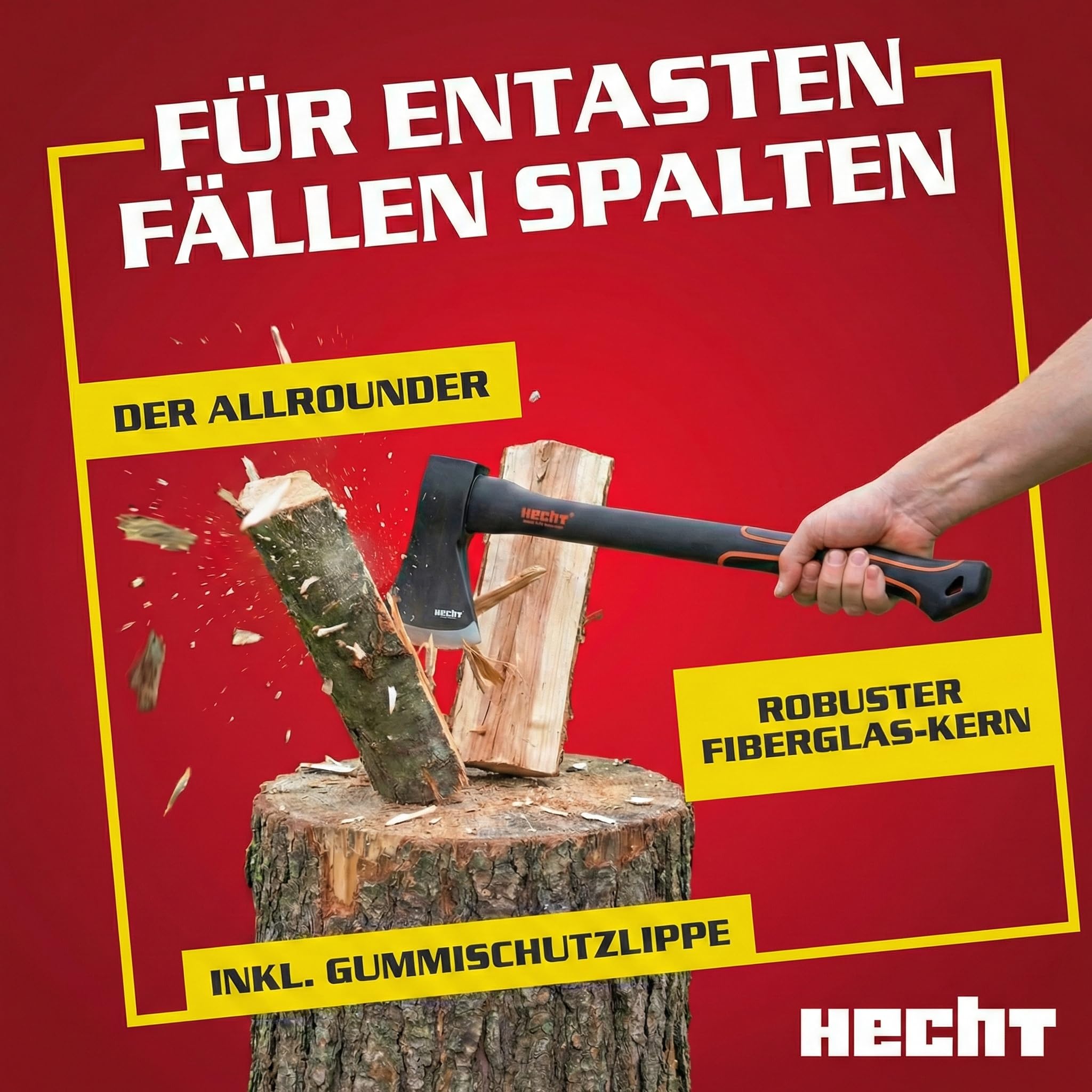 hecht-axt-set-2-teilig-1500-g-2000-g-mit-fiberglasstiel image 5