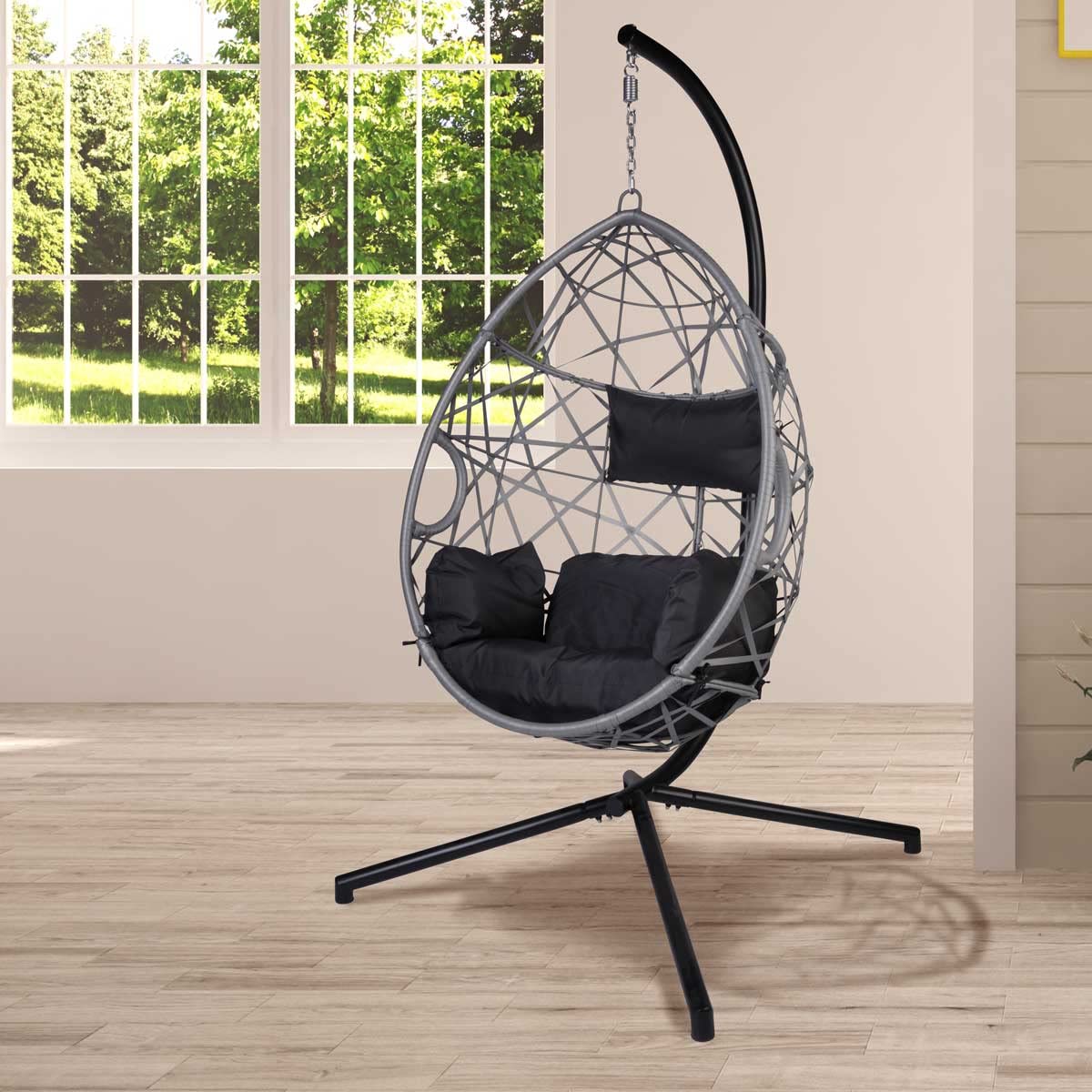brast-h-ngesessel-float-h-ngekorb-grau-poly-rattan-120-kg image 1