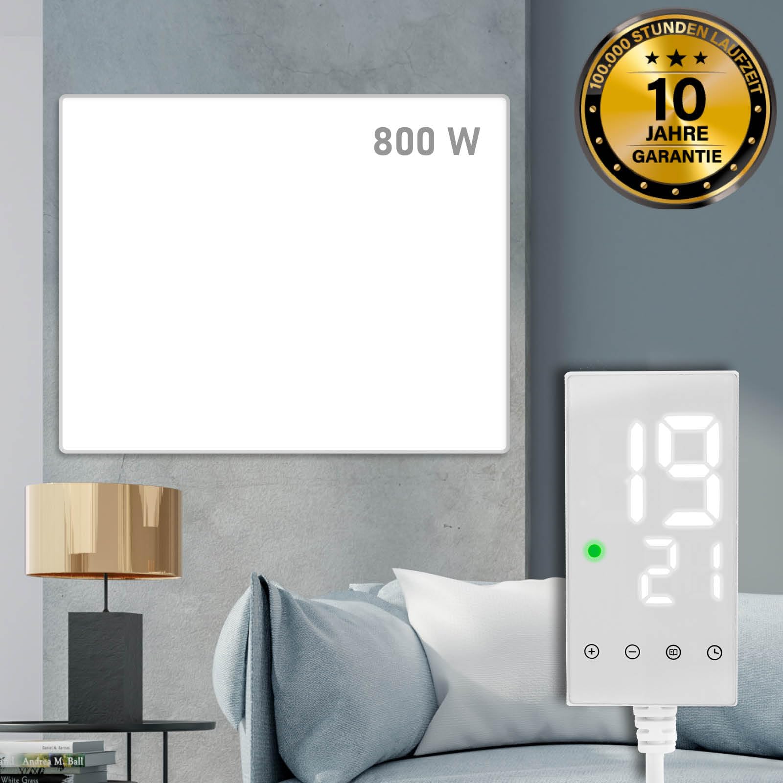 brast-infrarotheizung-800-watt-mit-led-steckdosen-thermostat-wei image 2