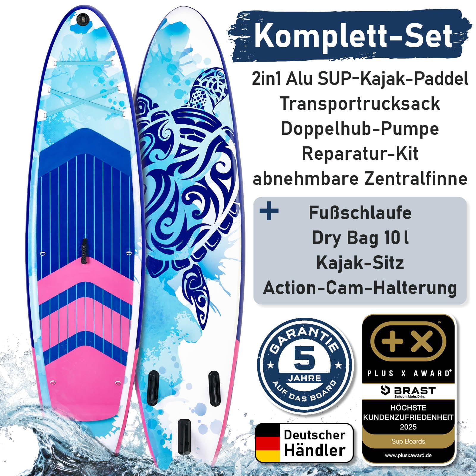 brast-lady-sup-board-set-300x76-cm-mit-kajaksitz-bis-150-kg-3 image 7