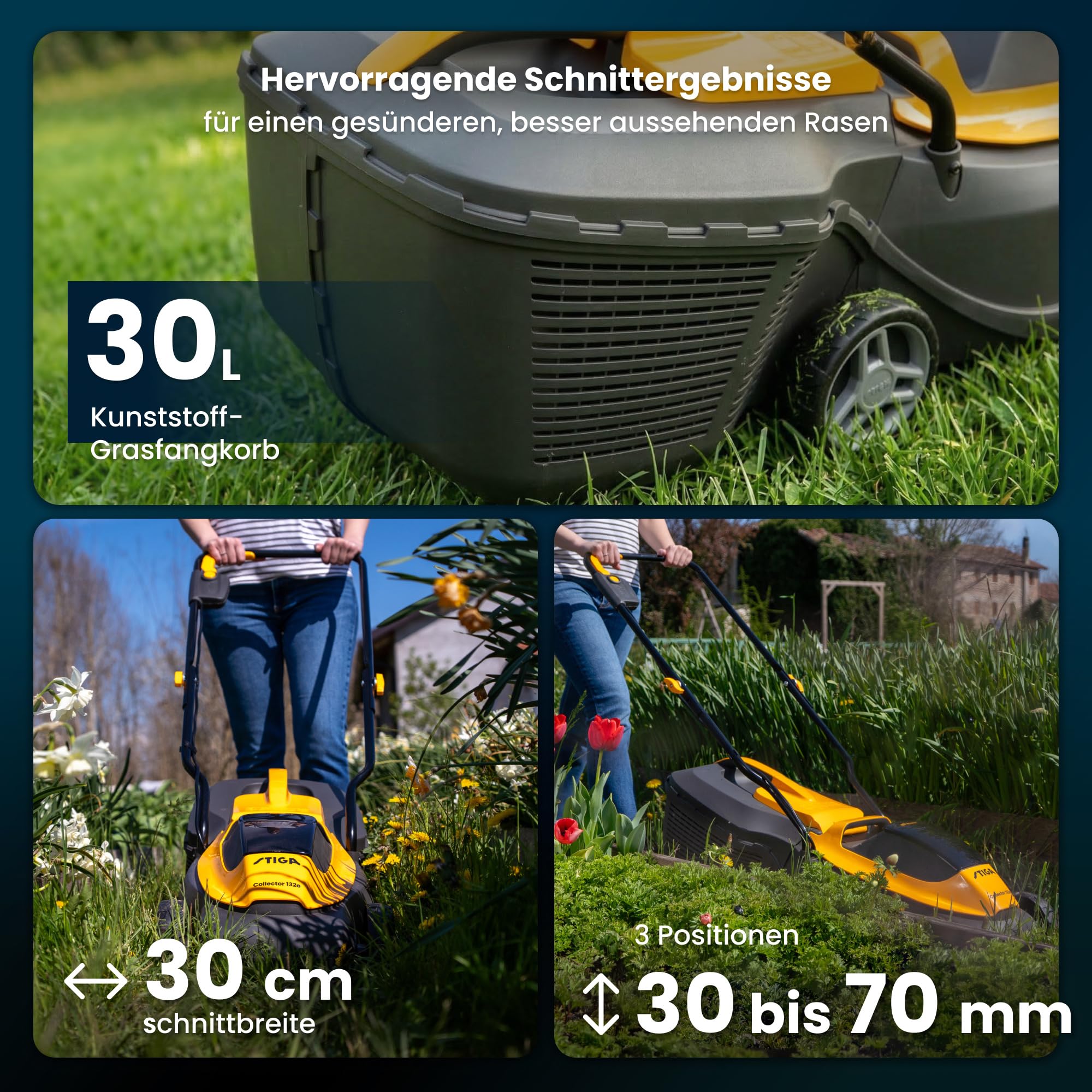 stiga-series-100-slm-132e-kit-akku-rasenm-her-30-cm-20v-4ah image 3