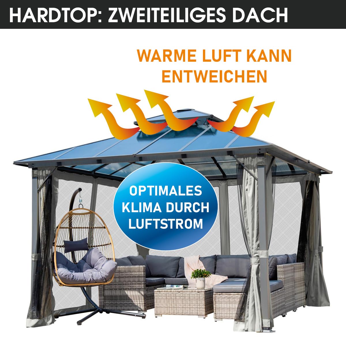 brast-pavillon-pagode-4x4m-aluminium-hardtop-hellgrau-ohne-leds image 3