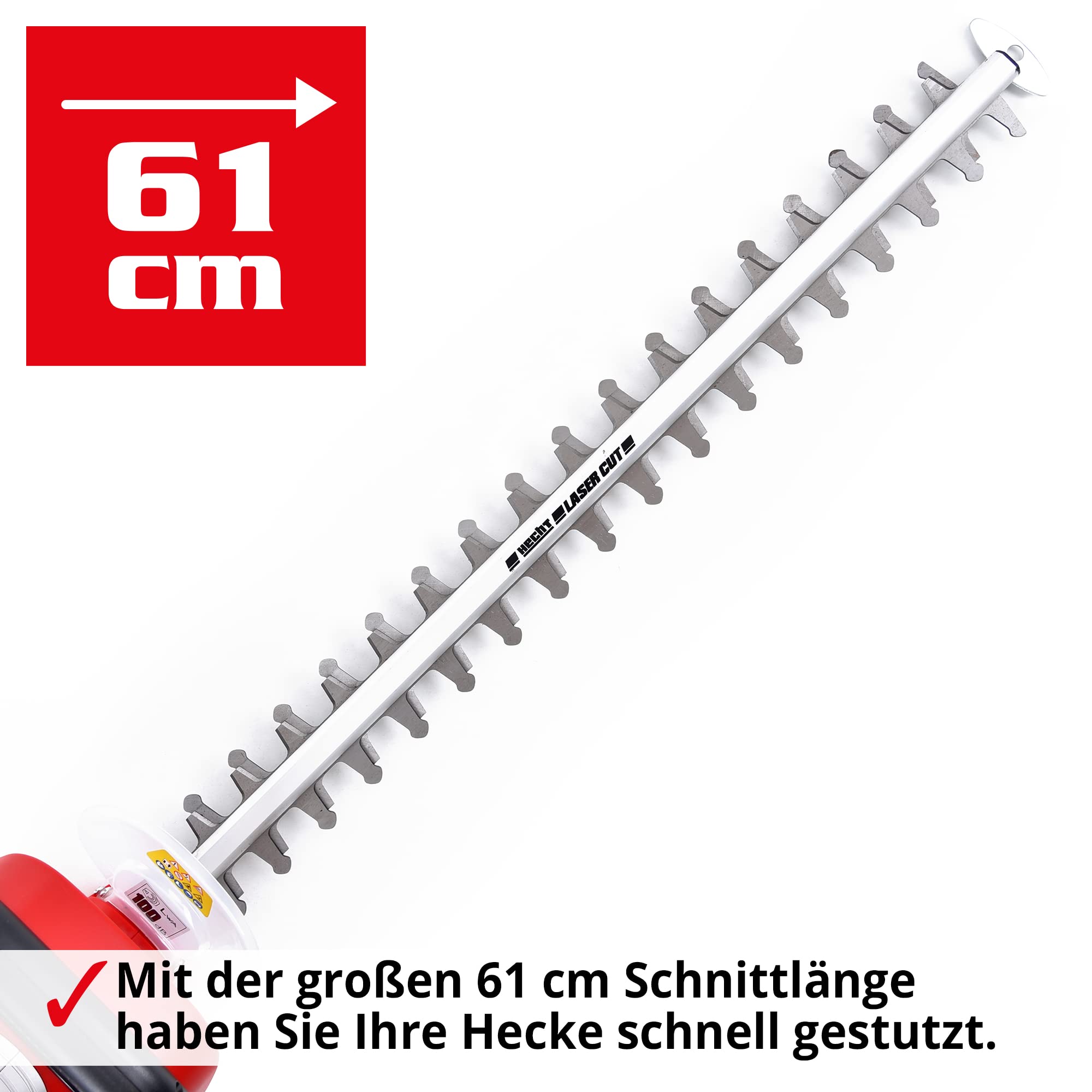 hecht-elektro-heckenschere-600-w-61-cm-laser-cut-mit-24-mm-schnitt image 2
