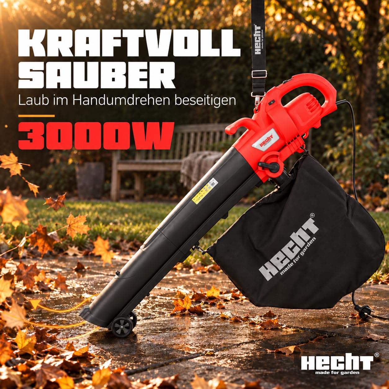 hecht-elektro-laubsauger-laubbl-ser-3000w-mit-h-cksler-45l image 2