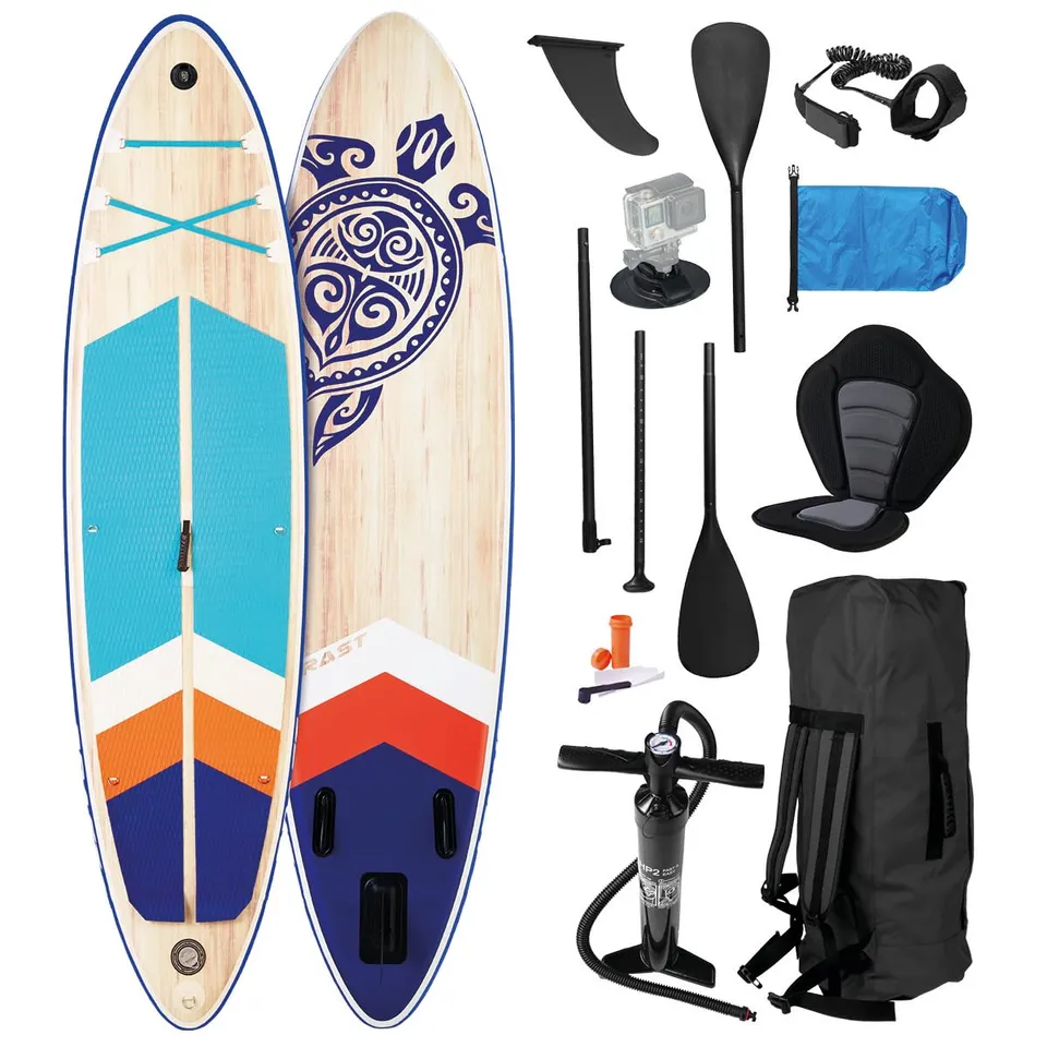 brast-sup-board-wood-set-320-cm-aufblasbar-mit-sitz image 1