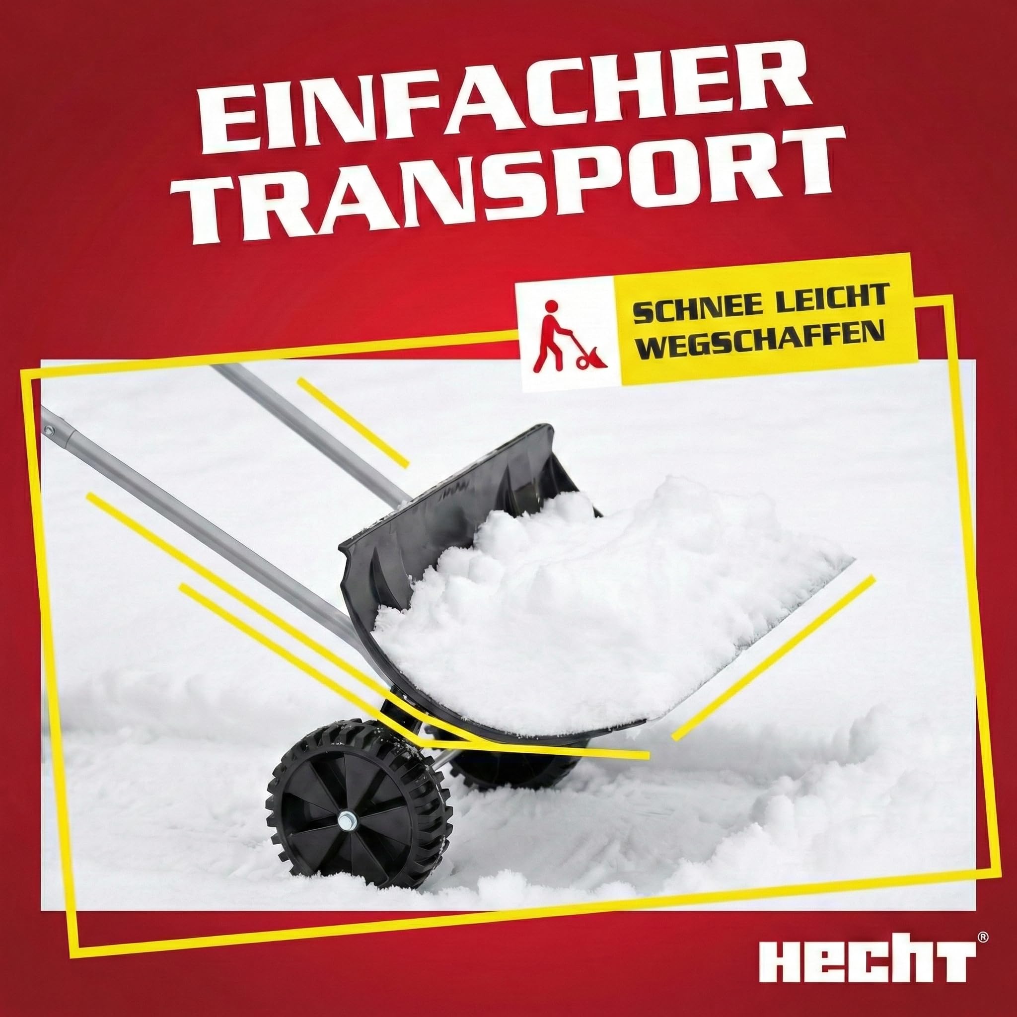 hecht-schneeschieber-mit-r-dern-66-cm-stahlkante image 4