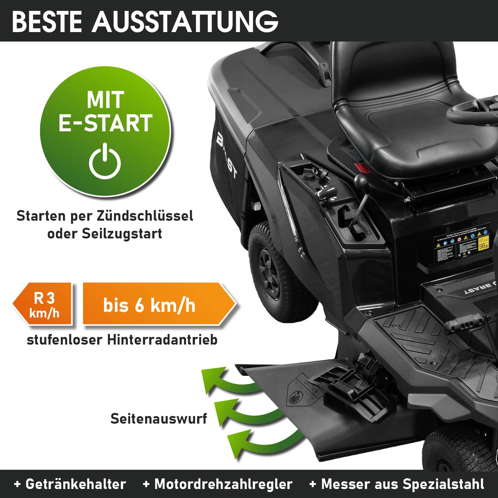 brast-benzin-rasentraktor-66cm-mit-elektrostart-automatik image 4