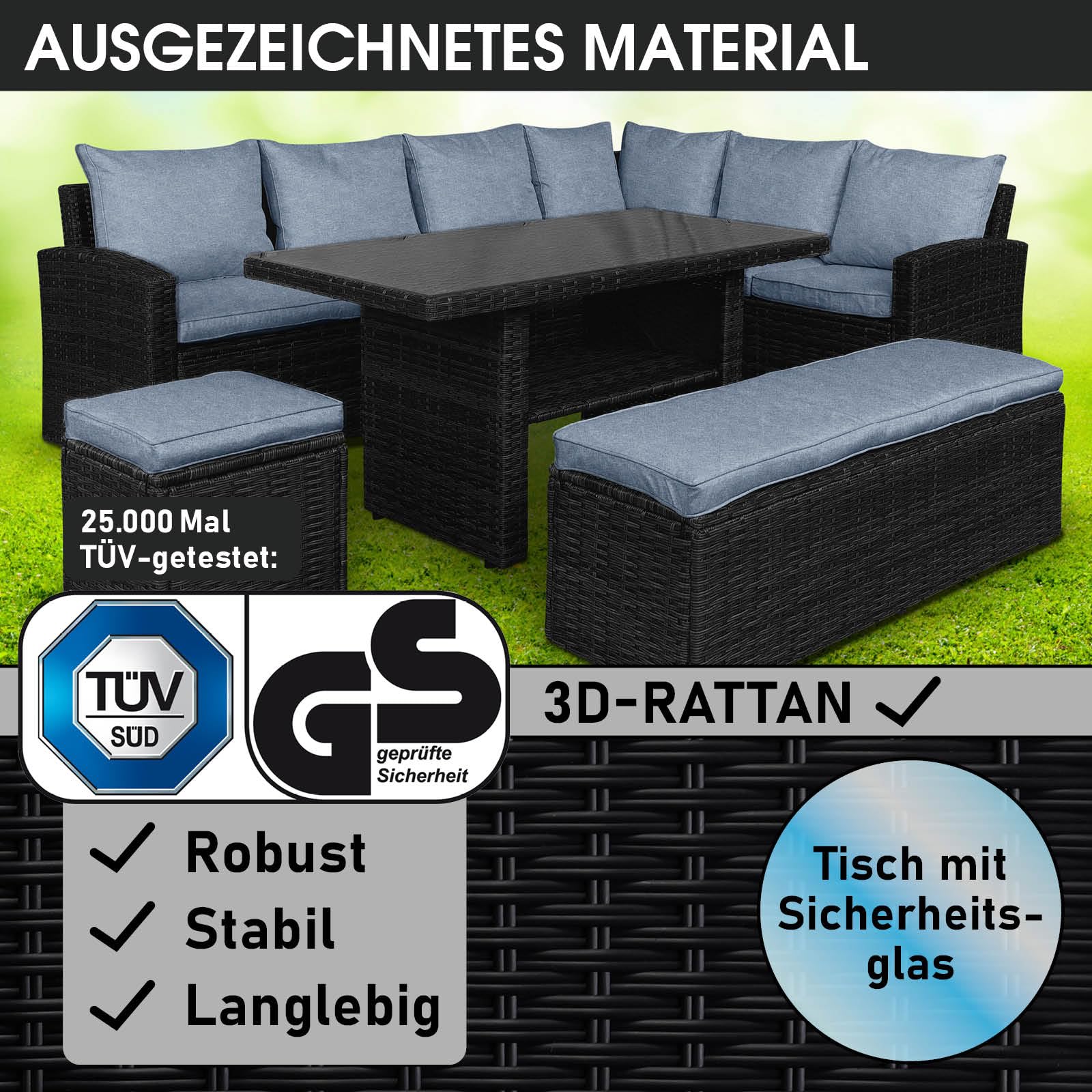 brast-eco-loungem-bel-set-polyrattan-schwarz-blau-8-pers image 2