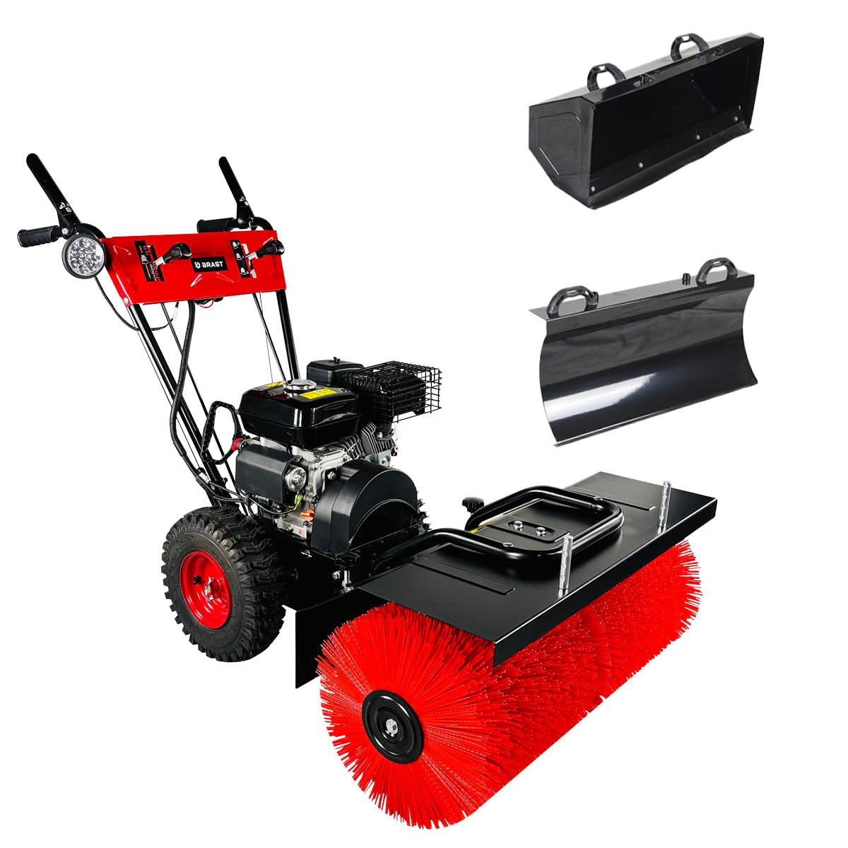 brast-kehrmaschine-benzin-3in1-80cm-7ps-elektrostart image 1