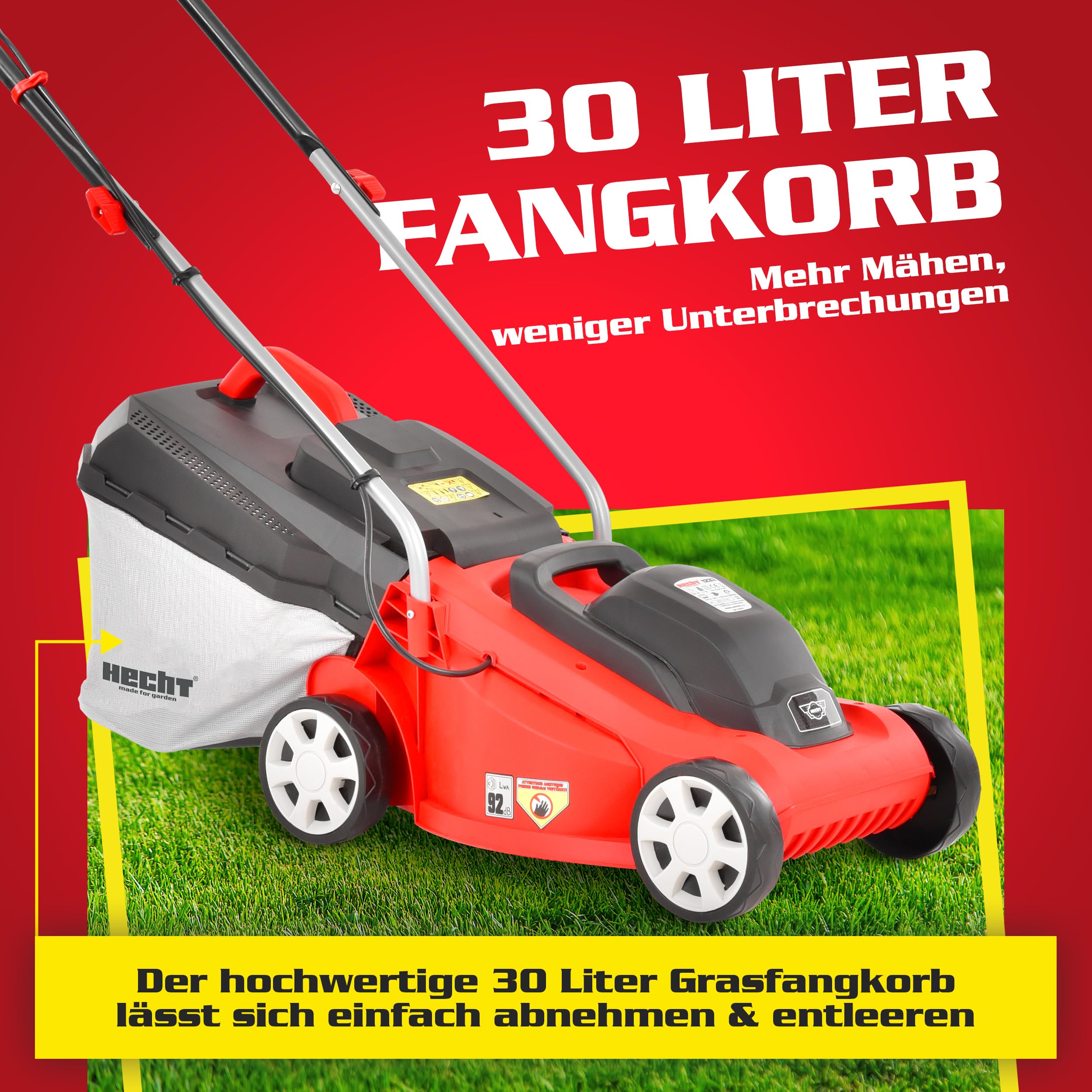 hecht-elektro-rasenm-her-1300-w-33-cm-mit-30-l-fangkorb image 7