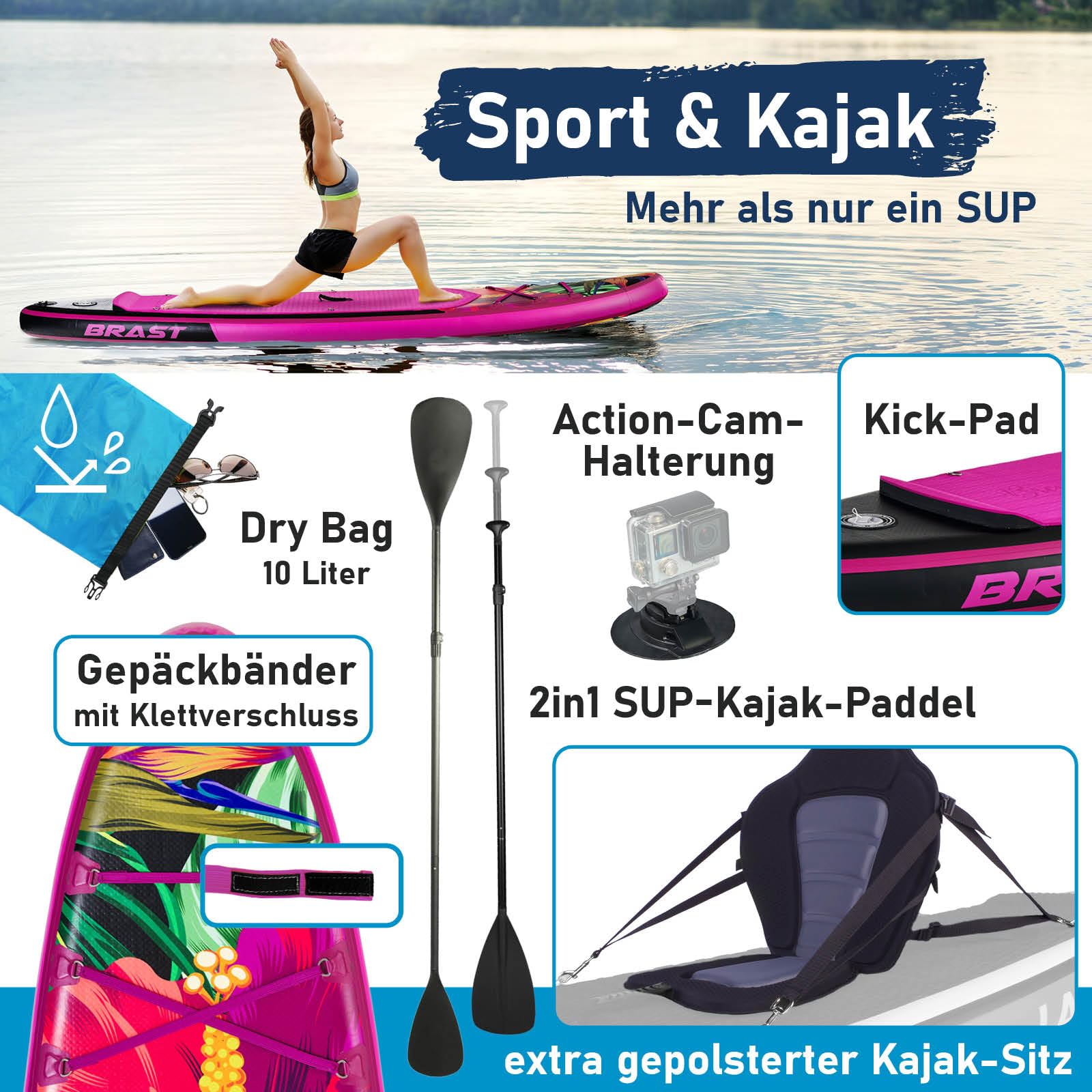 brast-lady-sup-board-300cm-set-aufblasbar-mit-kajaksitz-150kg-2 image 5