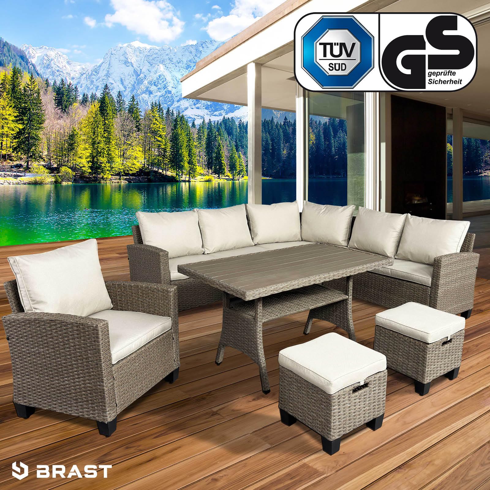brast-hacienda-loungem-bel-set-polyrattan-braun-beige image 2