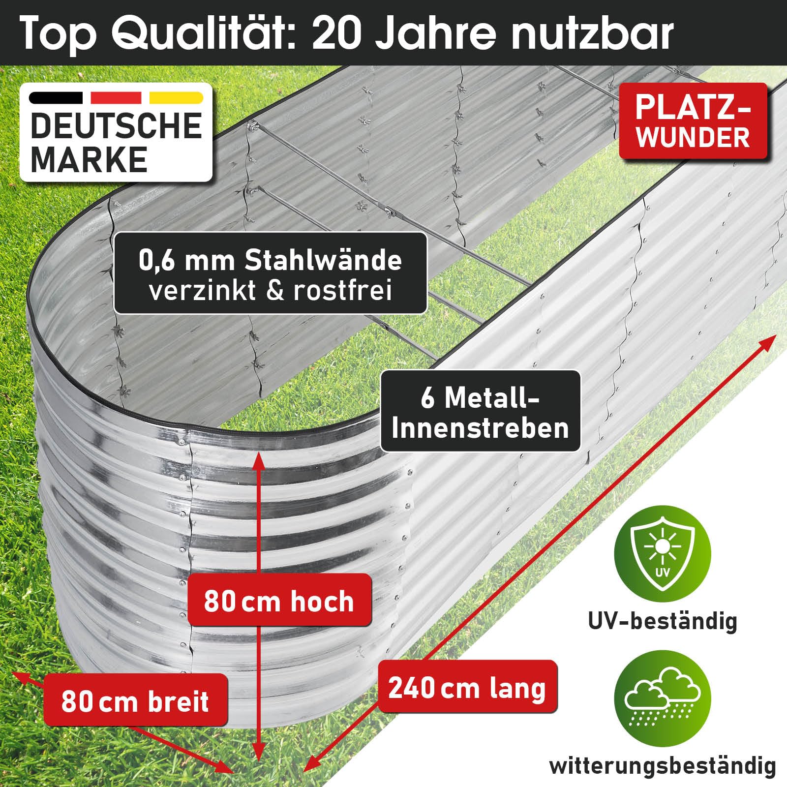brast-julia-hochbeet-metall-240x80x80-cm-silber-verzinkt-rostfrei image 4