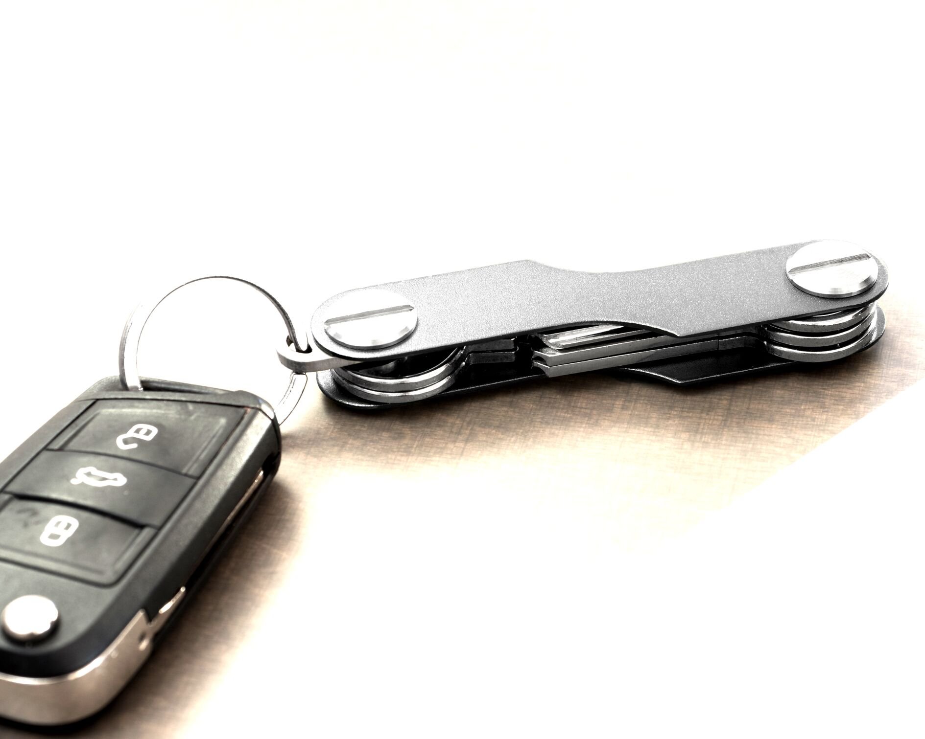 hecht-key-schl-sselhalter-f-r-6-schl-ssel-edelstahl-anthrazit image 2