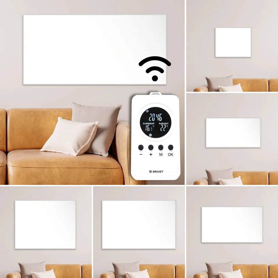 brast-infrarotheizung-720-watt-mit-thermostat-fernbedienung-wei image 1