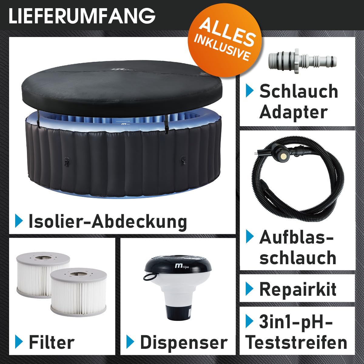 brast-bergen-6-whirlpool-aufblasbar-6-personen-204cm-138-d-sen image 7