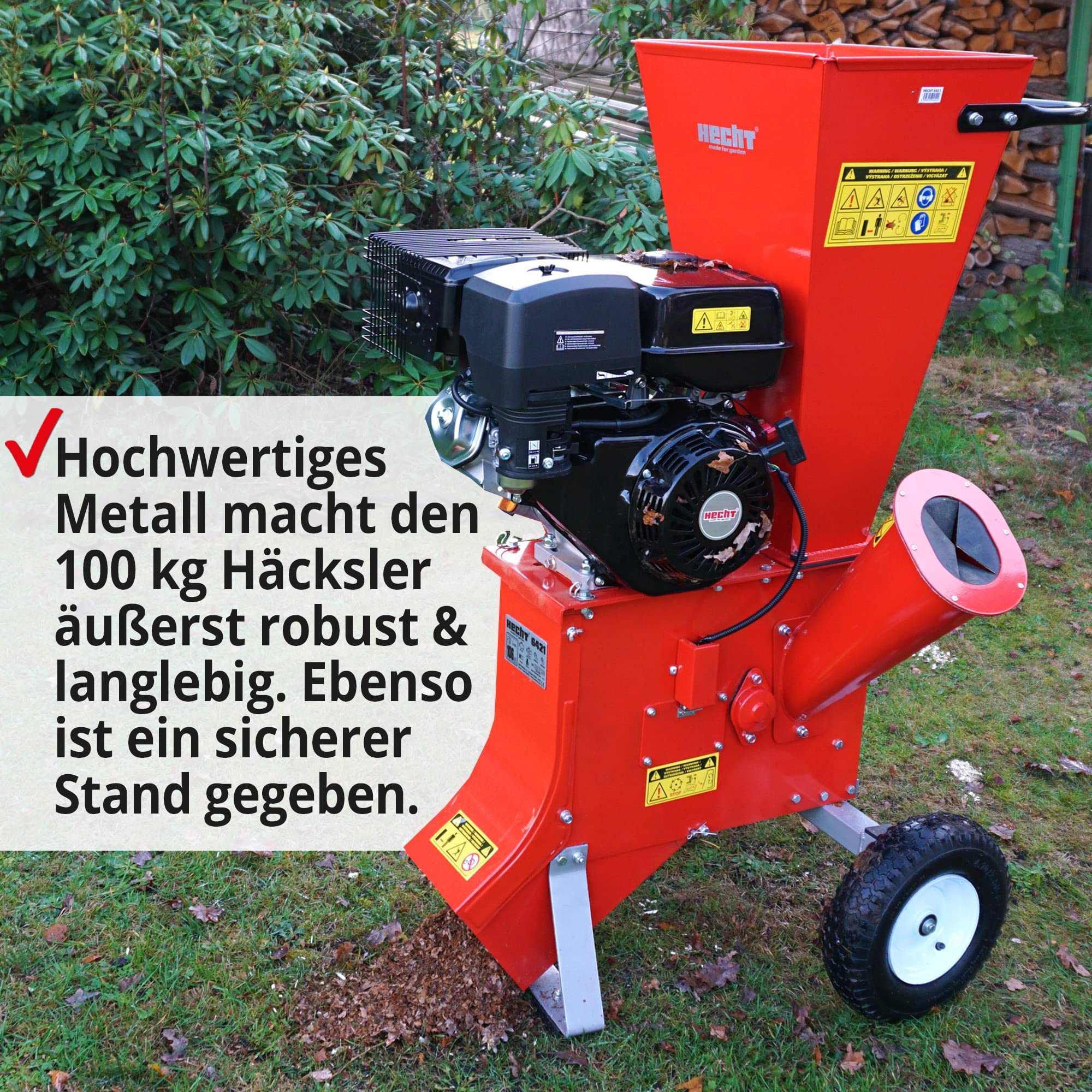 hecht-benzin-h-cksler-13-ps-gartenh-cksler-bis-89-mm-389-ccm image 2