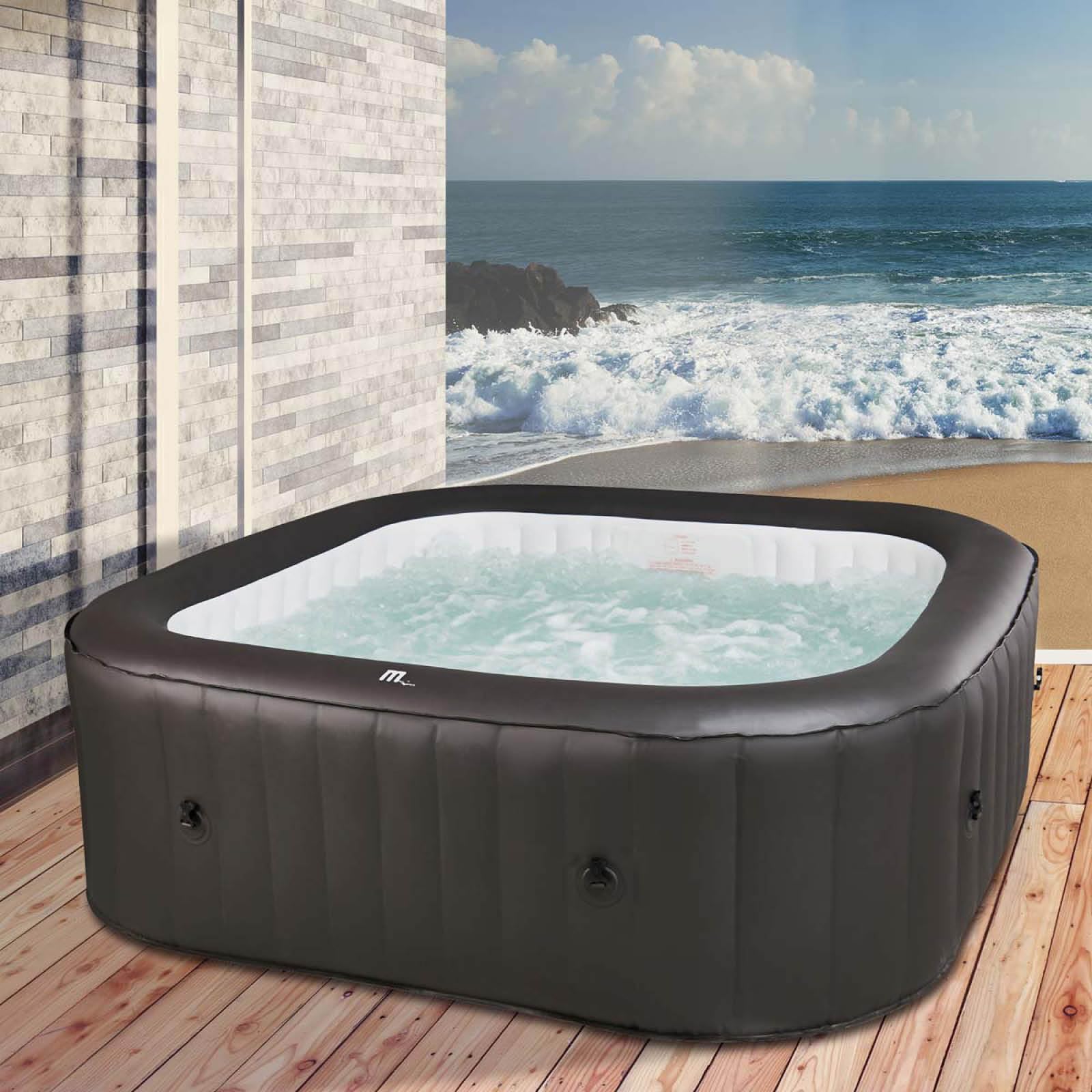 brast-vito-whirlpool-6-pers-185x185x68cm-mit-uvc image 1