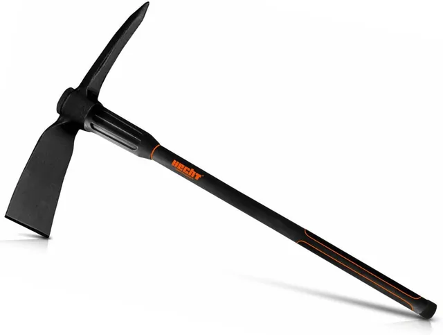 hecht-spitzhacke-kreuzhacke-91-cm-mit-fiberglasstiel image 1