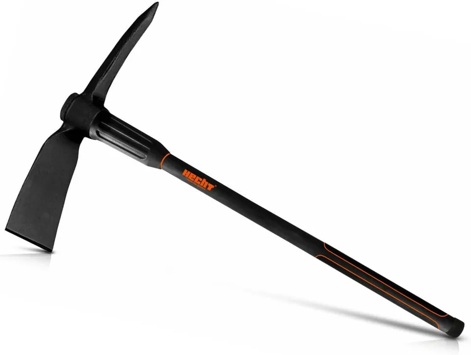 hecht-spitzhacke-kreuzhacke-91-cm-mit-fiberglasstiel image 1