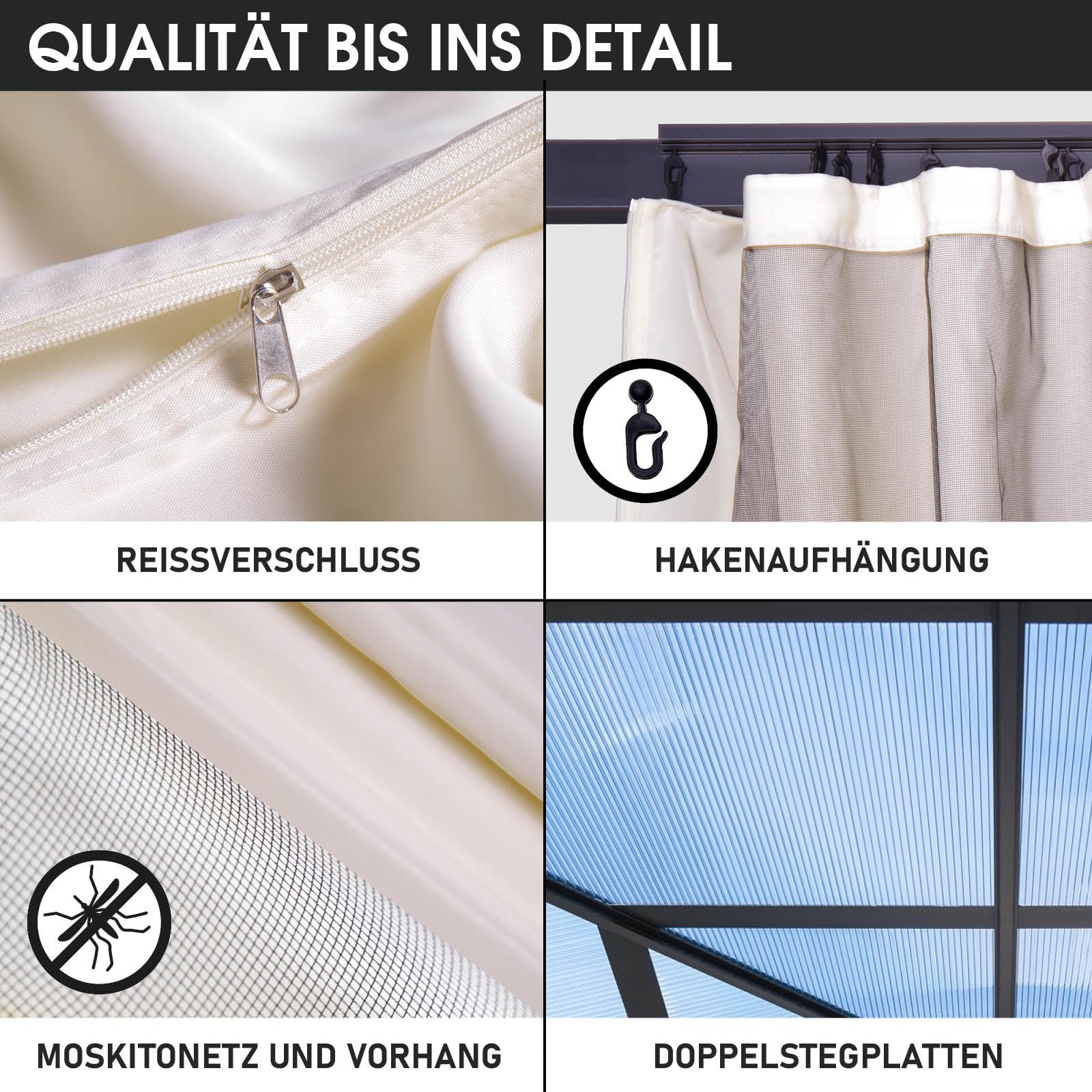 brast-summerdream-pavillon-3x3m-beige-mit-leds-hardtop image 8