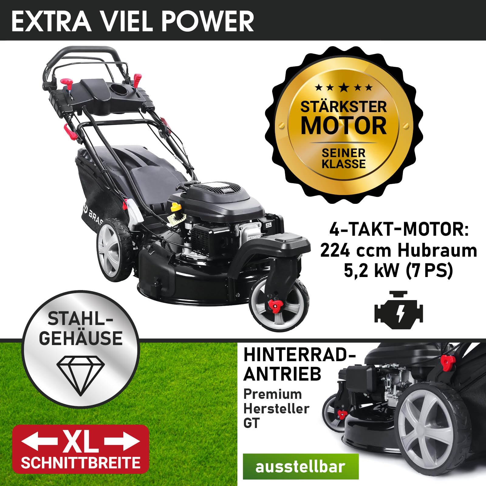 brast-trike-benzin-rasenm-her-53-cm-mit-elektrostart image 3
