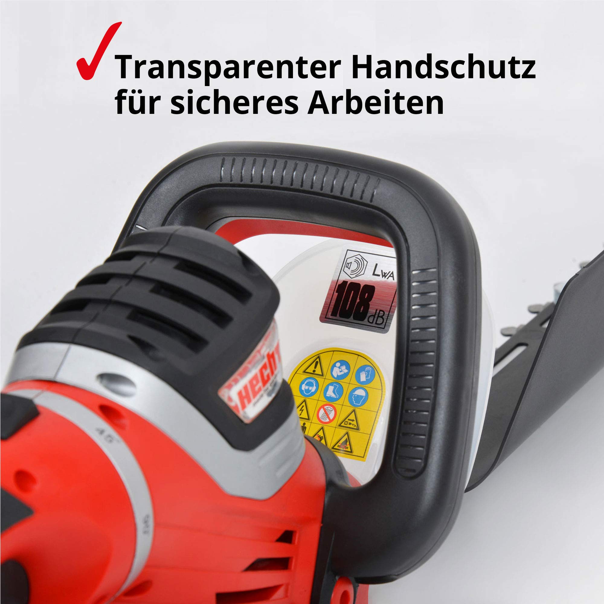 hecht-heckenschere-elektro-750w-61cm-mit-schnittgutsammler image 3