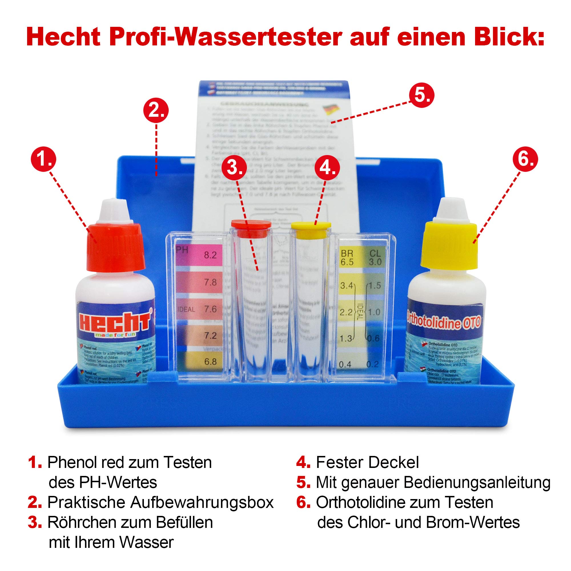 hecht-wassertester-chlor-ph-schnelltest-phenol-red-pool image 2