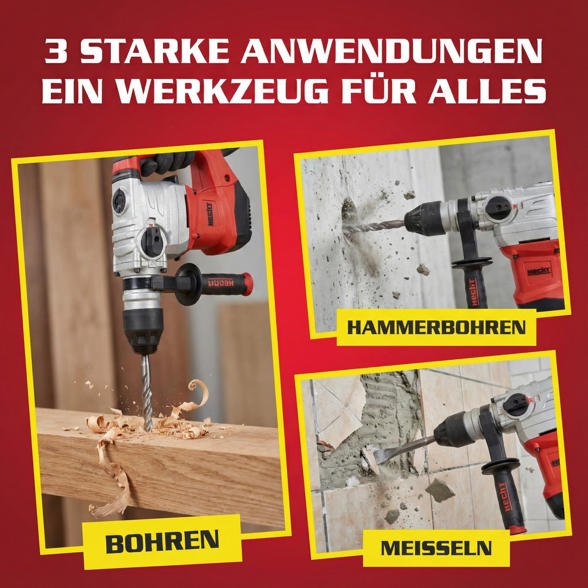 hecht-bohrhammer-set-1500w-sds-plus-6-joule-mit-koffer image 6
