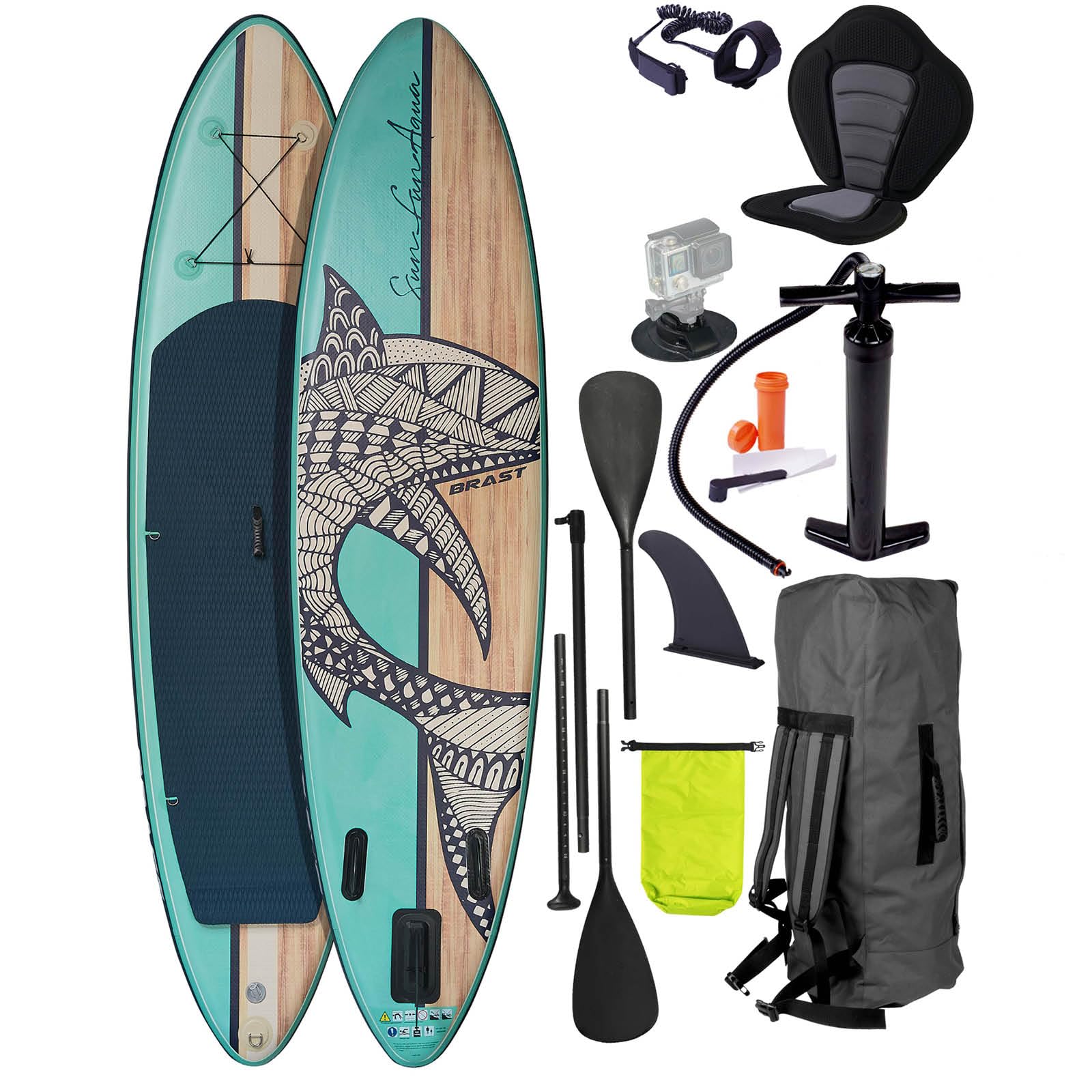 brast-retro-sup-board-aufblasbar-320cm-set-mit-sitz image 1