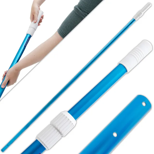 hecht-pool-teleskopstange-3-6-m-aluminium-ausziehbar image 1