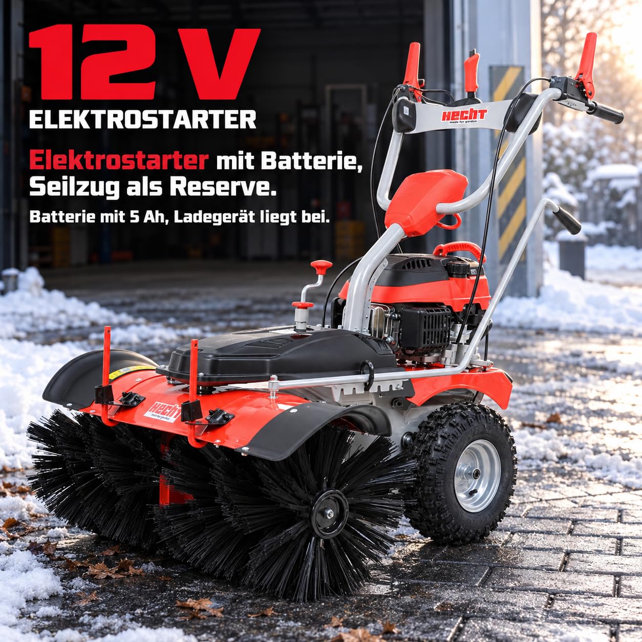 hecht-kehrmaschine-benzin-100cm-set-mit-schneeschild-auffangbox image 3