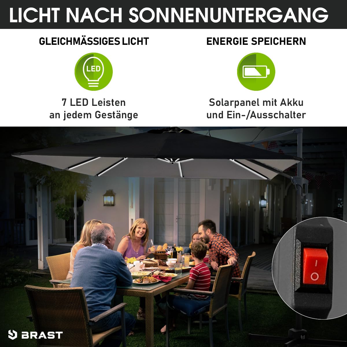 brast-ampelschirm-3x3-m-sonnenschirm-grau-mit-leds-uv-50 image 6