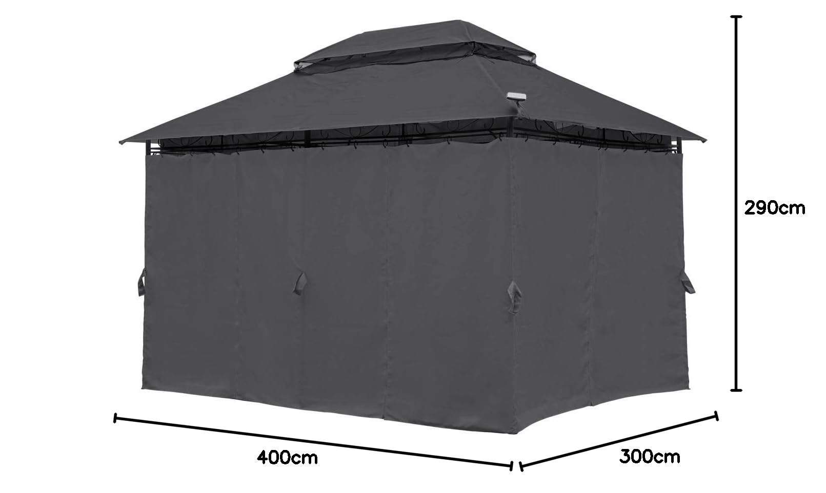 brast-pavillon-easiness-3x4m-stahl-anthrazit-t-v-gepr-ft image 8
