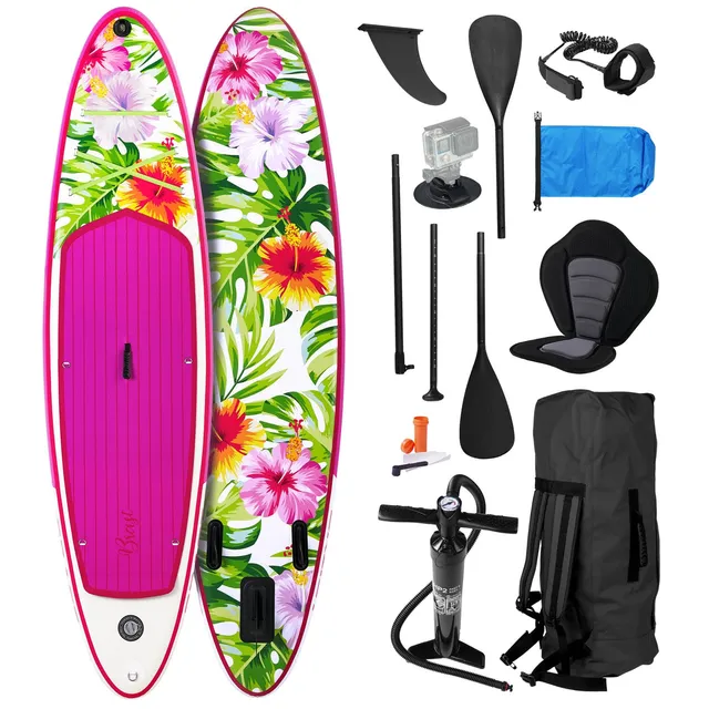 brast-lady-sup-board-set-300x76-cm-mit-kajaksitz-bis-150-kg-2 image 1