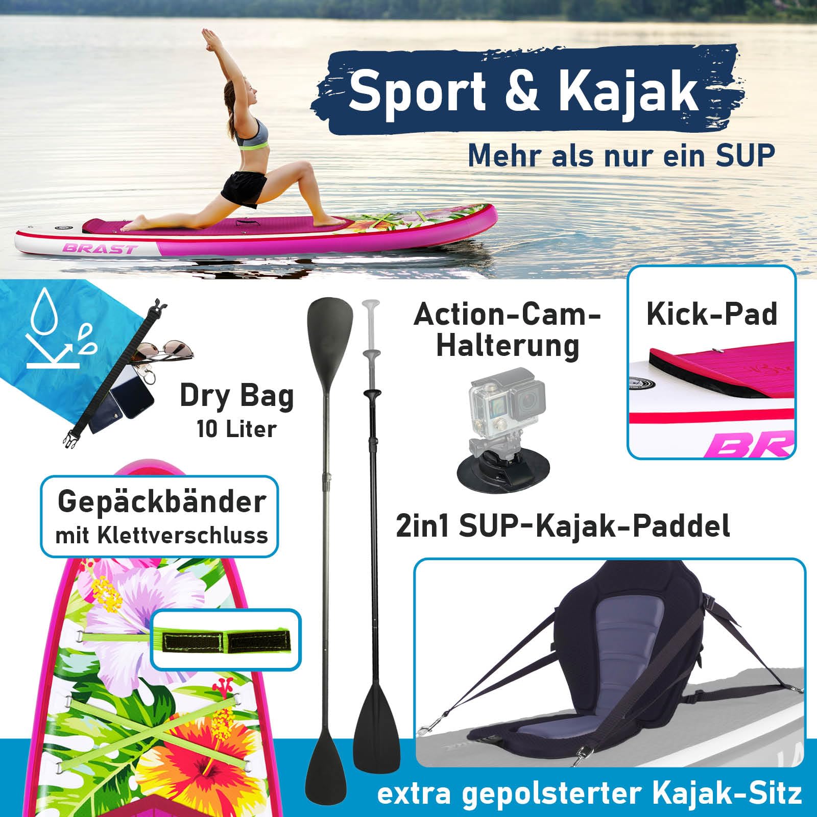 brast-lady-sup-board-set-300x76-cm-mit-kajaksitz-bis-150-kg-2 image 5