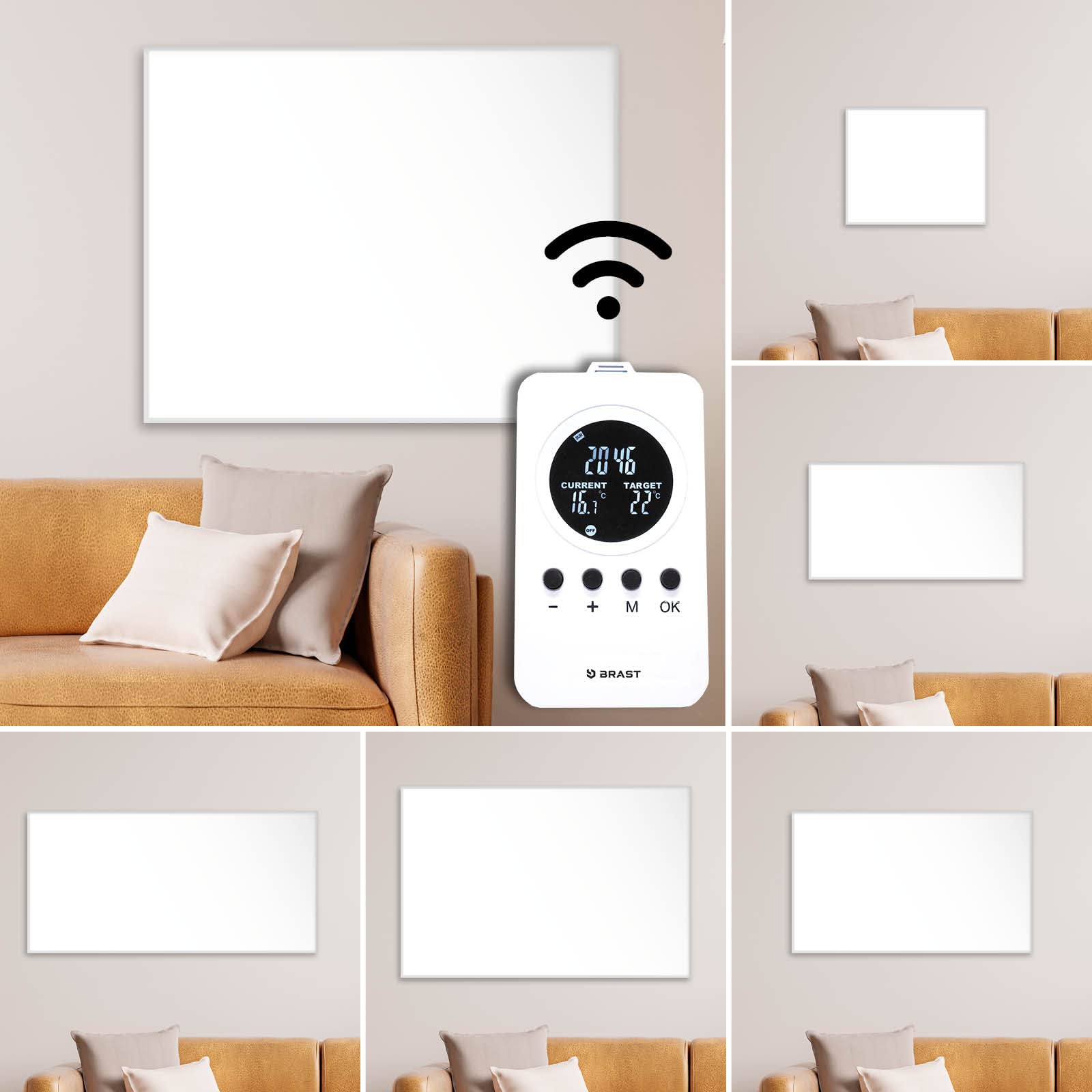 brast-infrarotheizung-800-watt-mit-thermostat-fernbedienung-wei image 1