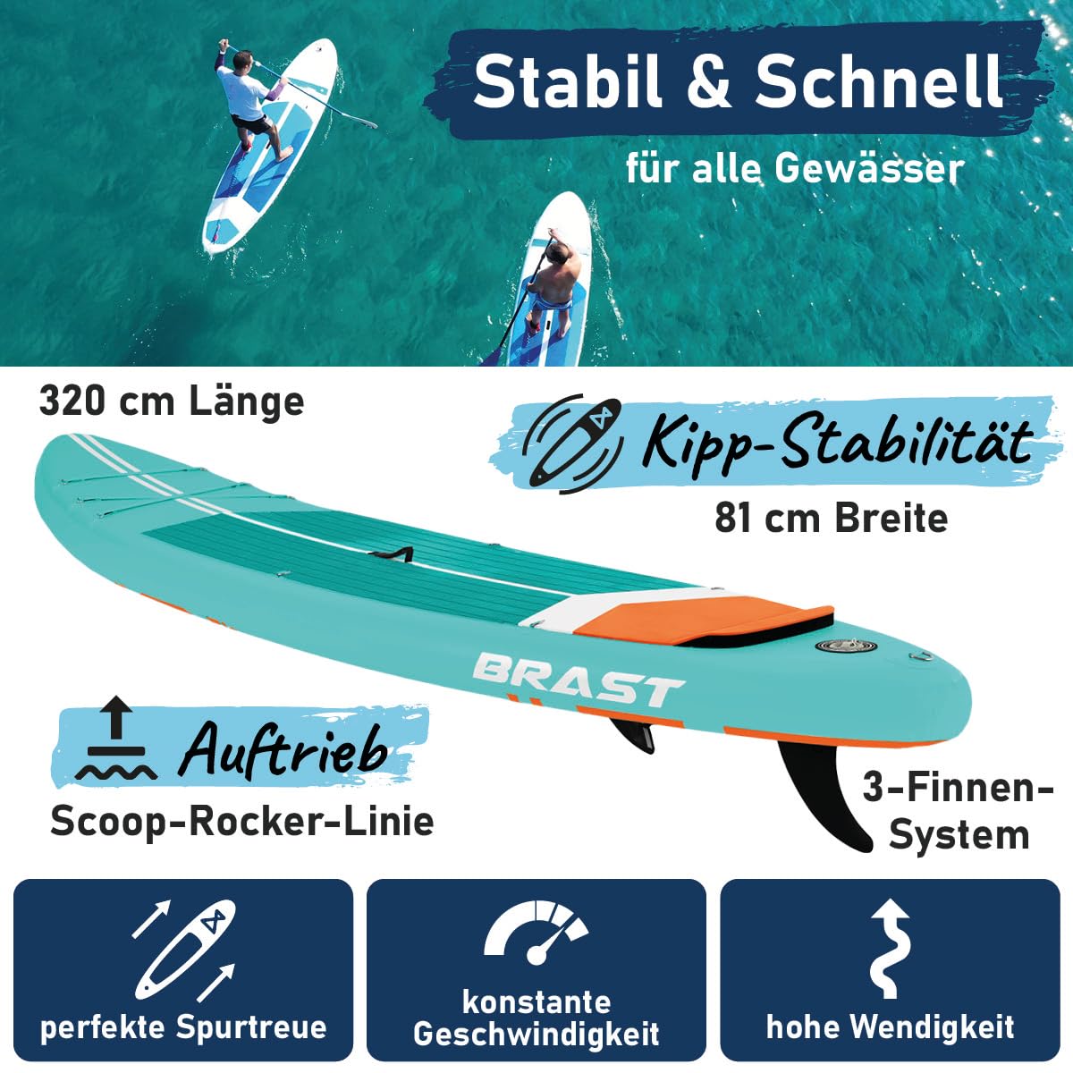 brast-turtle-320-sup-board-aufblasbar-set-320x81-200-kg-3 image 2