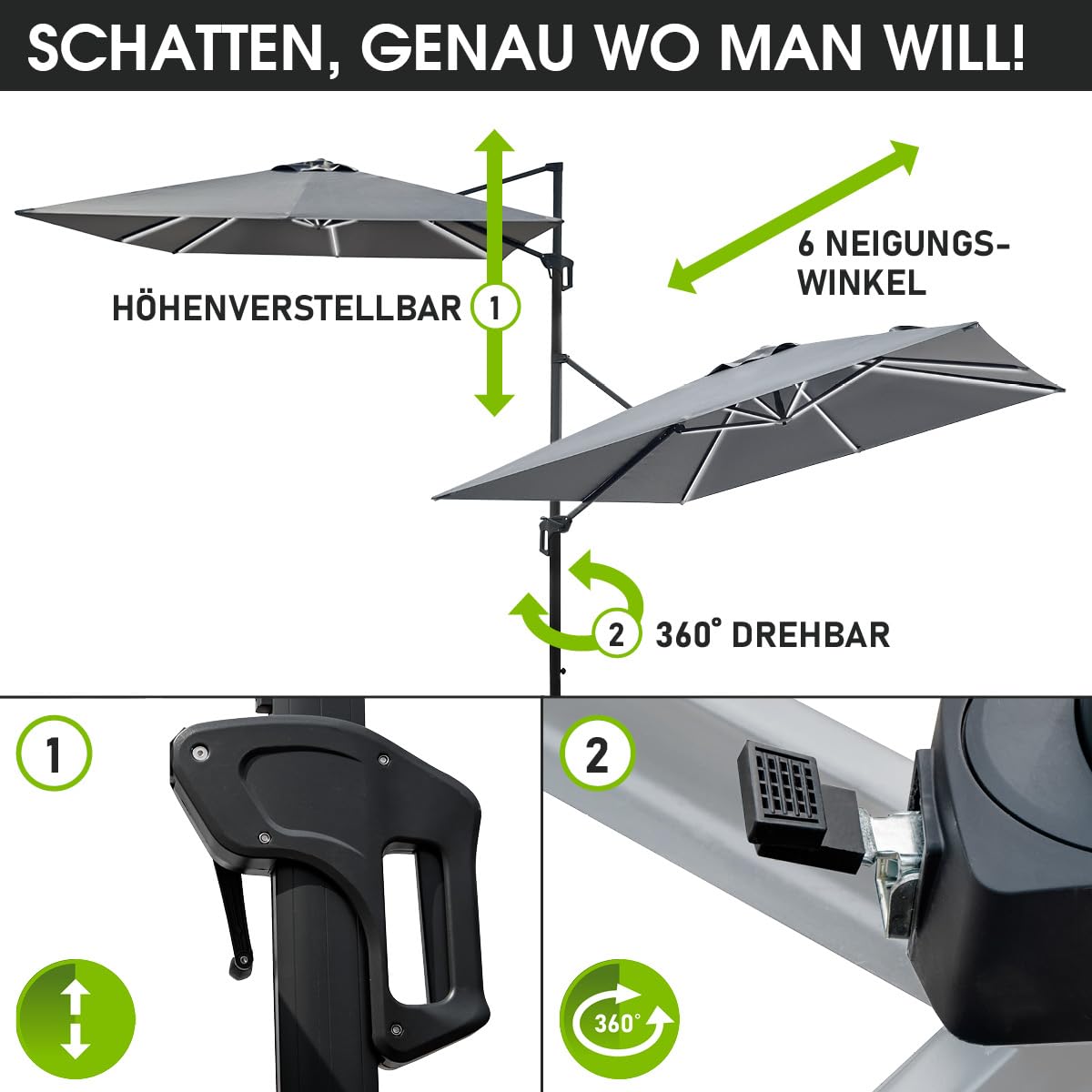 brast-ampelschirm-3x3-m-sonnenschirm-grau-mit-leds-uv-50 image 5