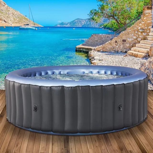 brast-bergen-6-whirlpool-aufblasbar-6-personen-204cm-138-d-sen image 1