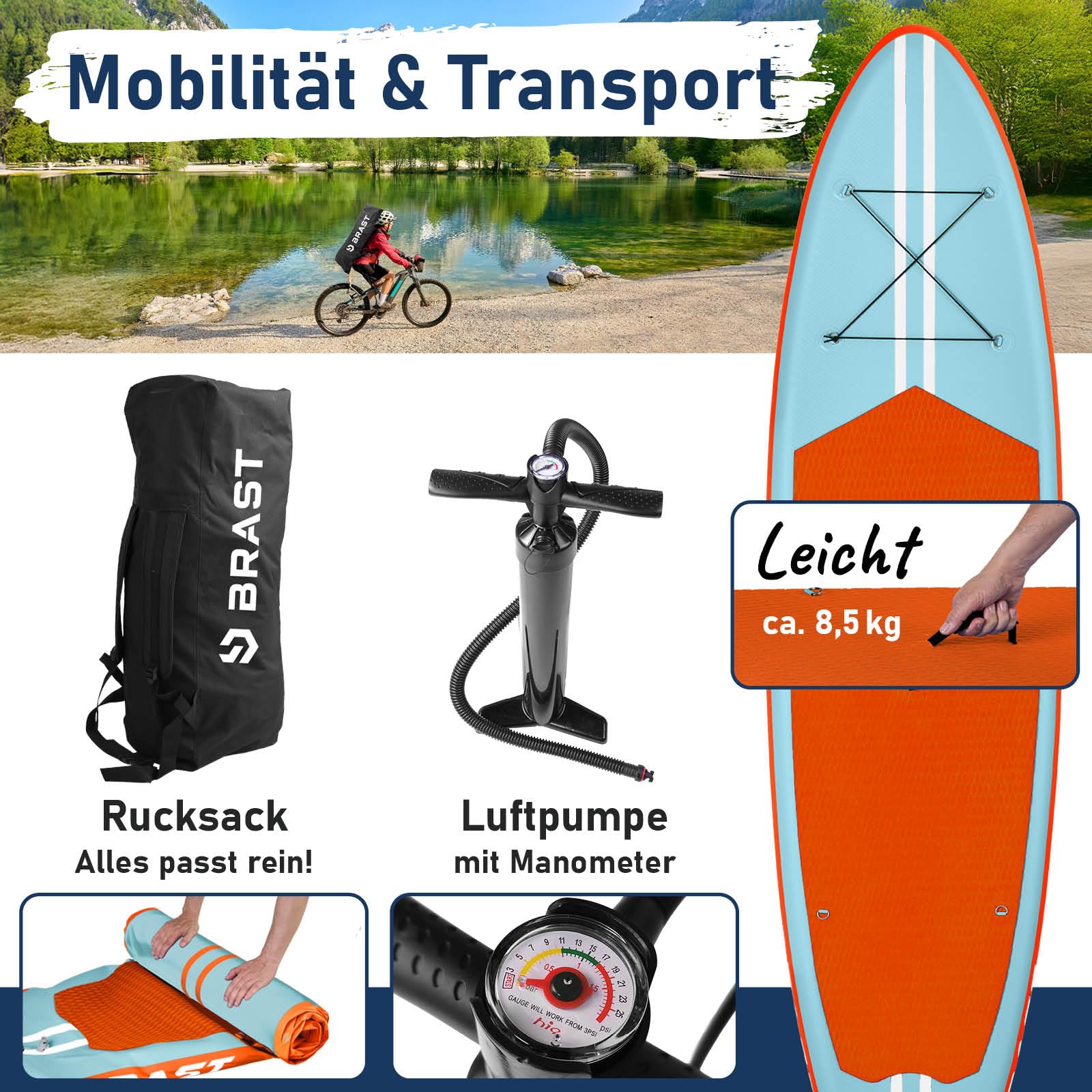brast-primo-320-sup-board-aufblasbar-set-320x81-cm-bis-200-kg-2 image 4