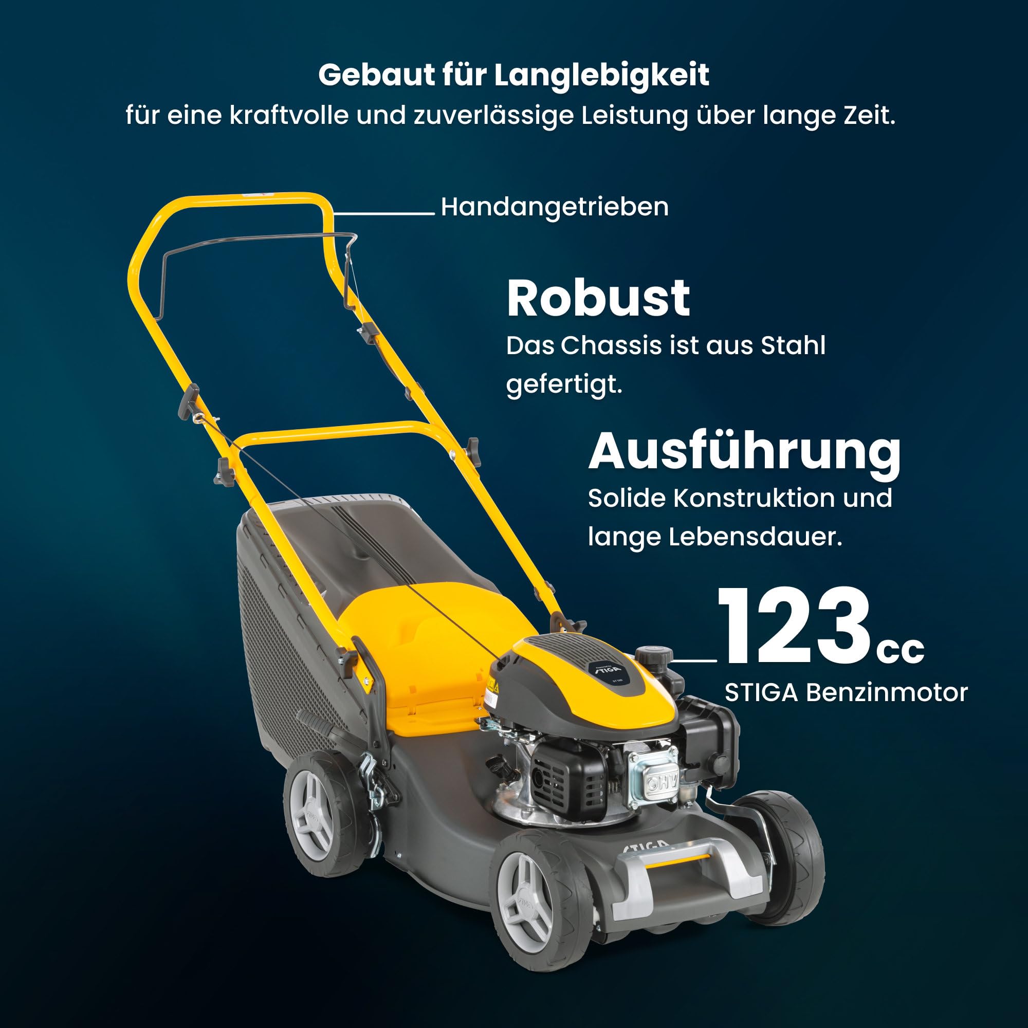 stiga-collector-43-benzin-rasenm-her-41-cm-123-cm image 2