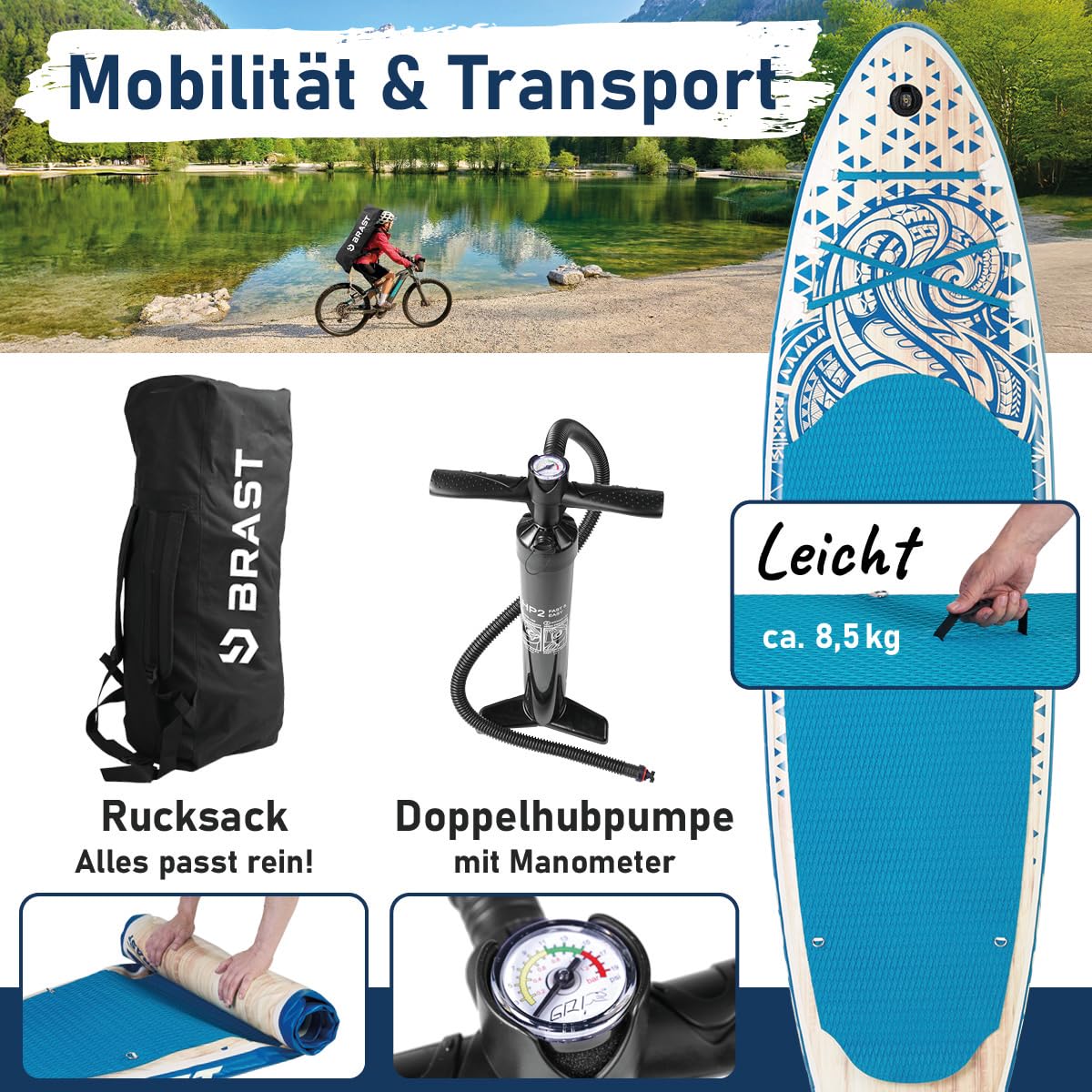 brast-sup-board-wood-set-320-cm-aufblasbar-komplettset image 4